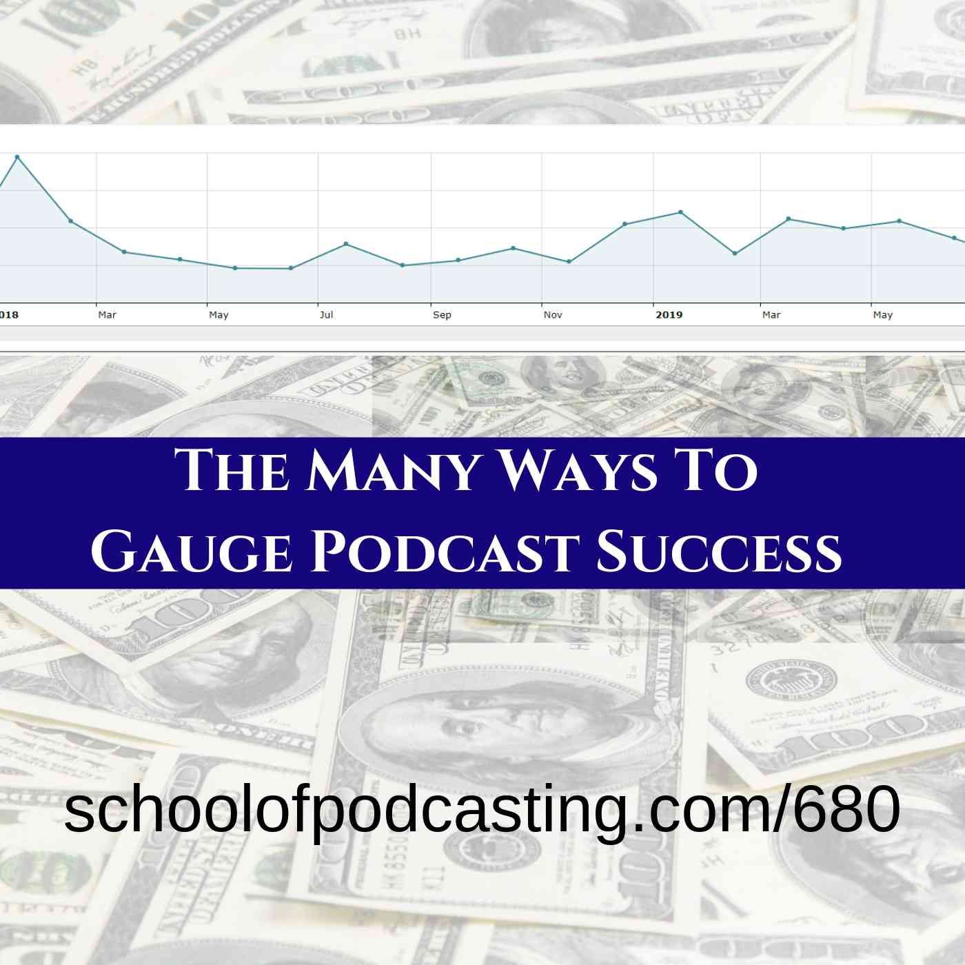 The Many Ways To Gauge Podcast Success -More Then Downloads And Money episode artwork