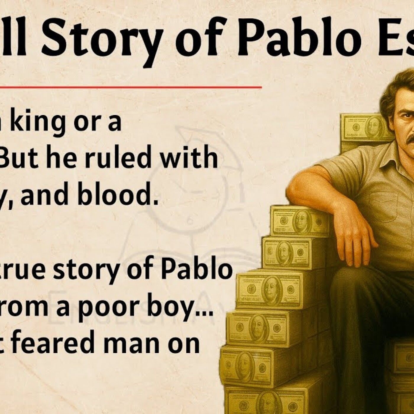 The Full Story of Pablo Escobar || Learn English Through Story Level 3 🔥 || Improve Your English ✅️ episode artwork