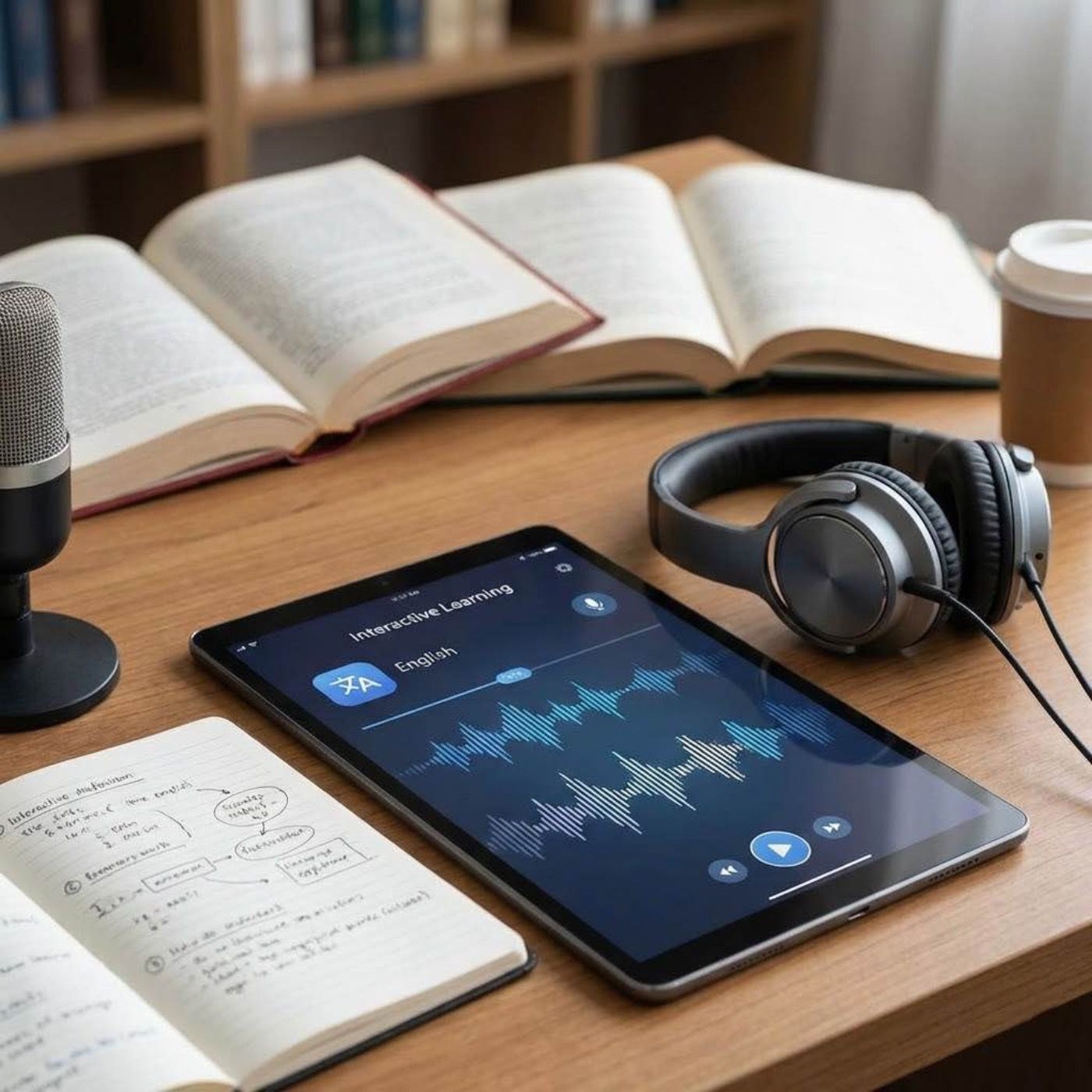 Immersive English Fluency and Interactive Speaking Practice