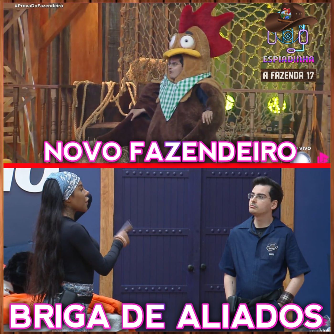 Dudu CAUSA com Carol e Ray! + Carol, Fabiano ou Gabily, quem sai? + Dudu é Fazendeiro | A Fazenda 17