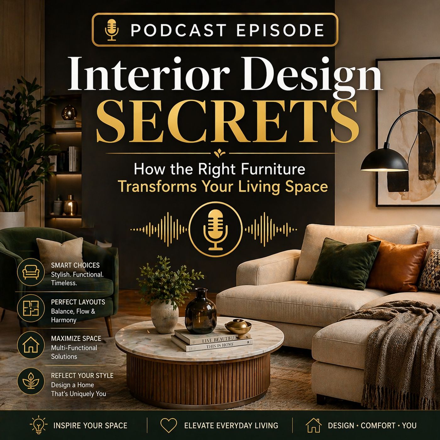 Interior Design Secrets How the Right Furniture Transforms Your Living Space