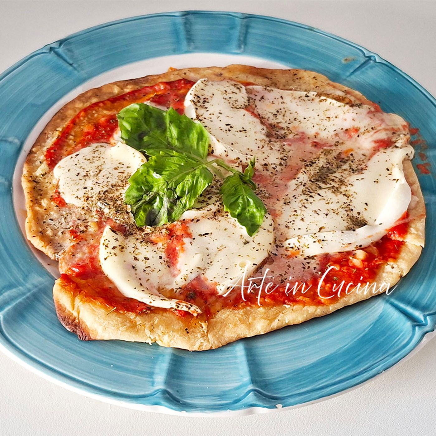 PIZZA SCHIACCIATA VELOCE in padella