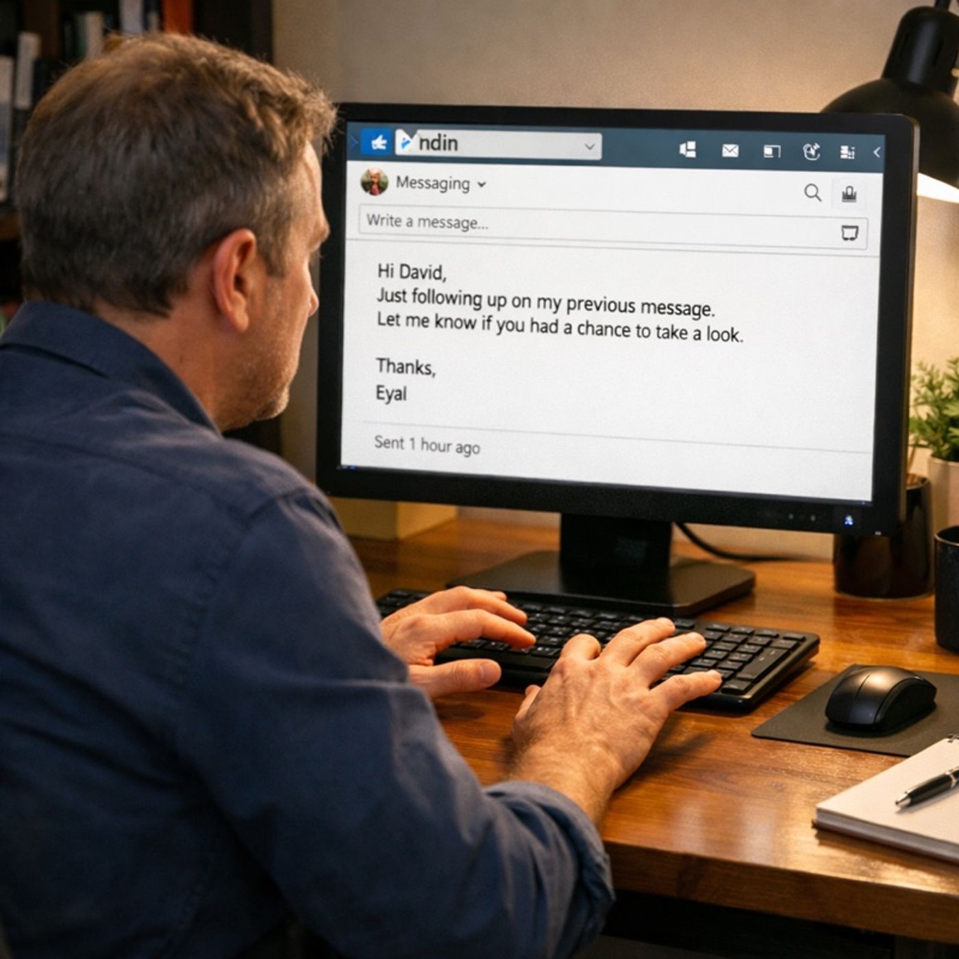 פרק 39: פרק עבור אלו ששולחים הודעות בלינקדאין ושומעים רק צרצרים פרק 39: פרק עבור אלו ששולחים הודעות בלינקדאין ושומעים רק צרצרים