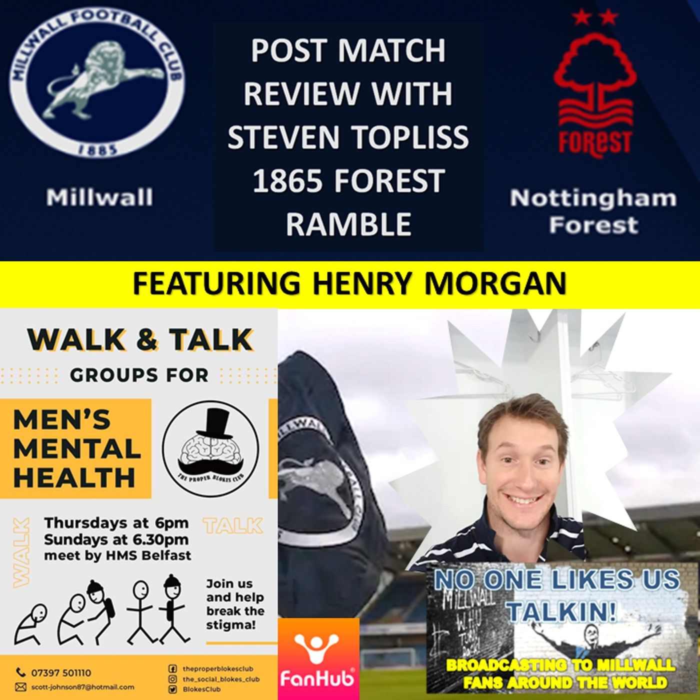 MILLWALL NOLUT Outside Broadcasting and Bulletins