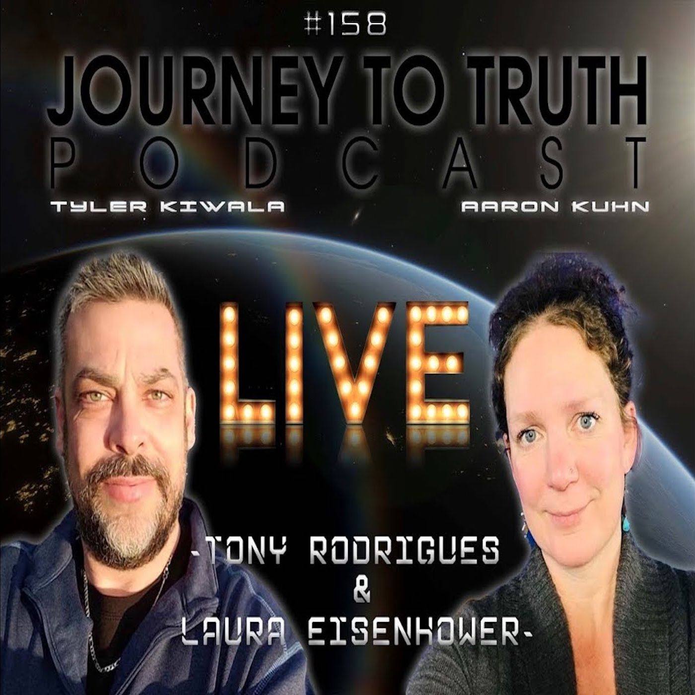 EP 158 - LIVE w/ Tony Rodrigues & Laura Eisenhower - Disclosure & Beyond