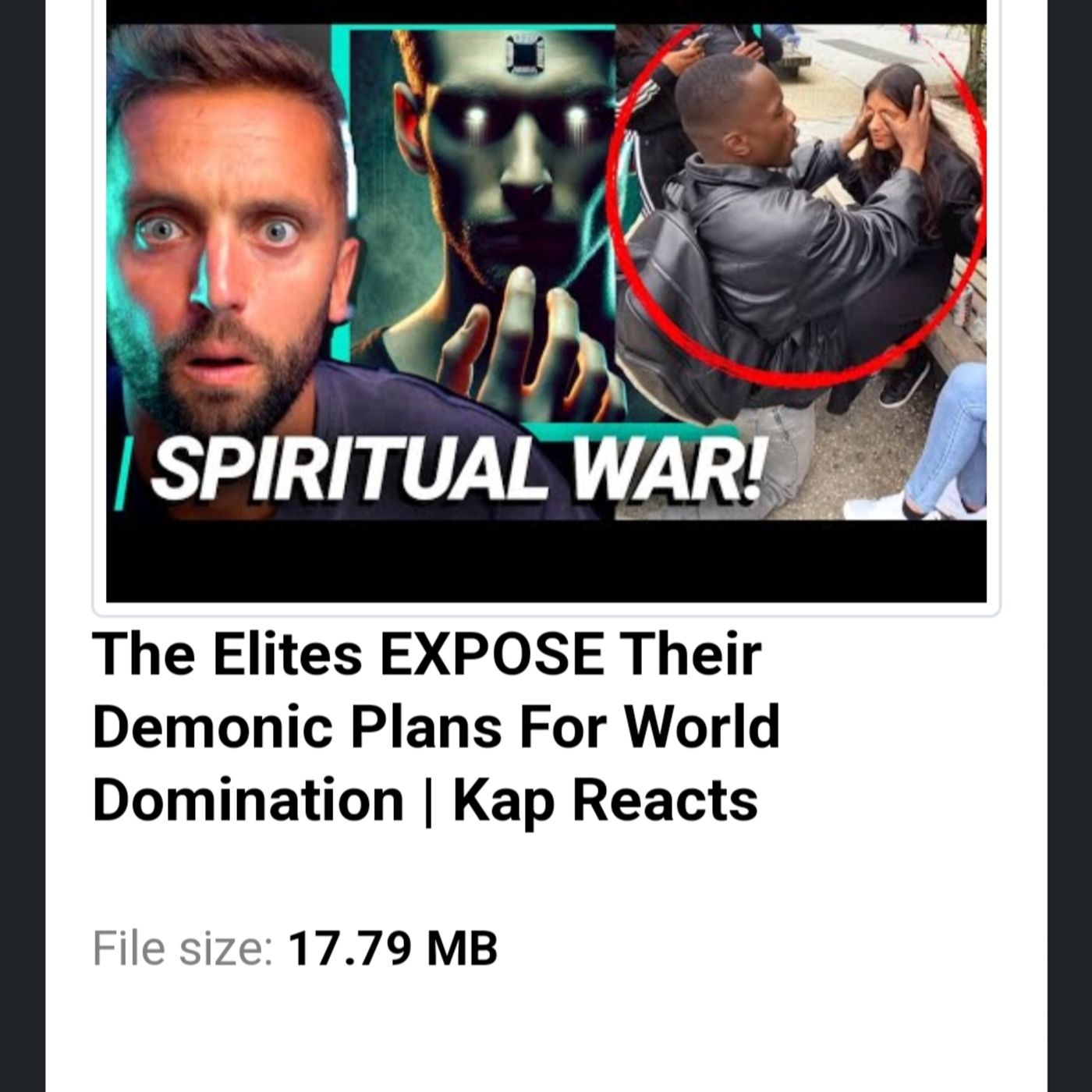 The Elites EXPOSE Their Demonic Plans For World Domination | Kap Reacts episode artwork