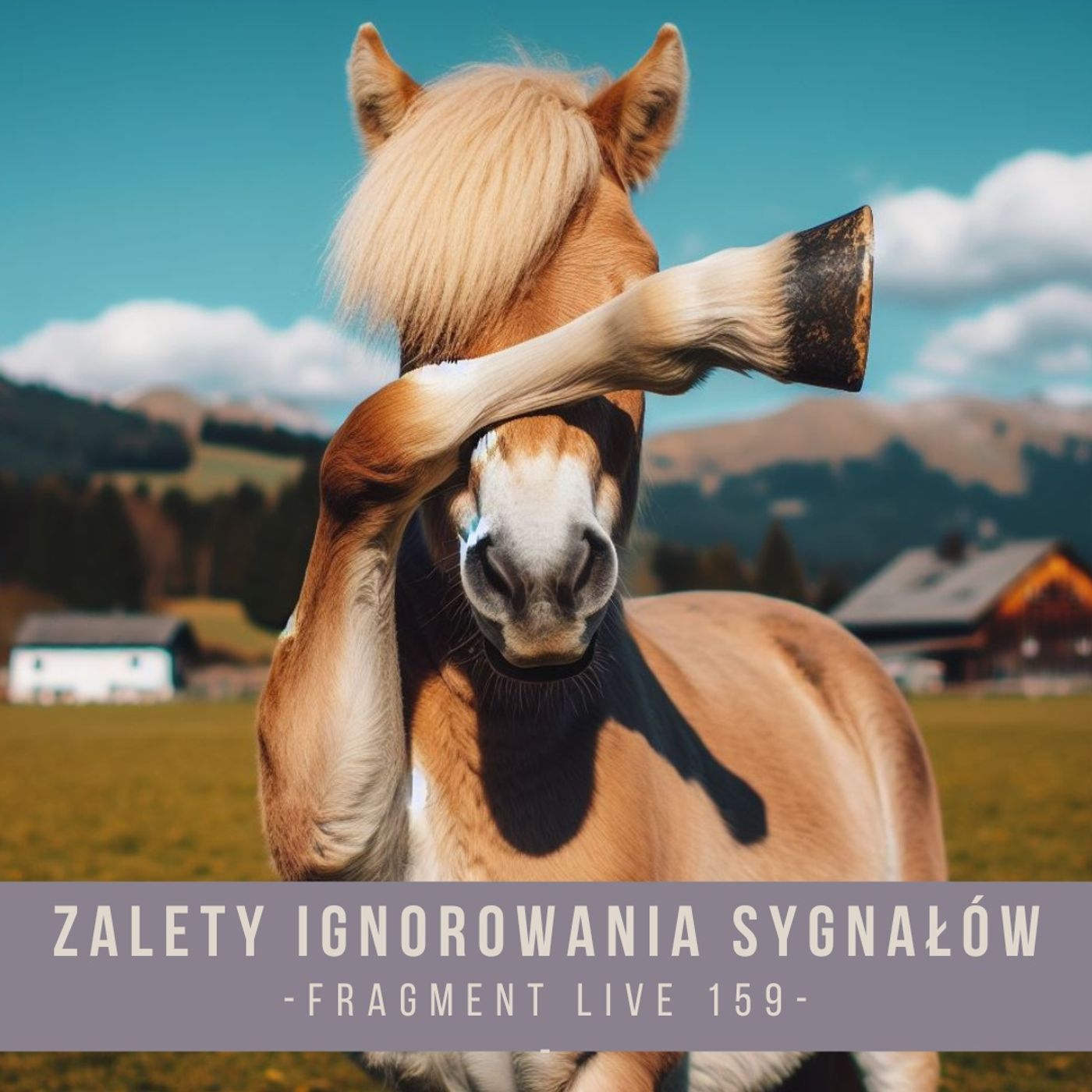 Zalety ignorowania sygnałów w treningu konia - fragment live 159 episode artwork