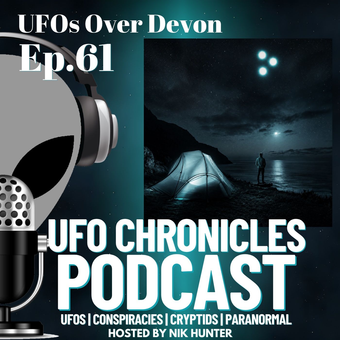Ep.61 UFOs Over Devon episode artwork