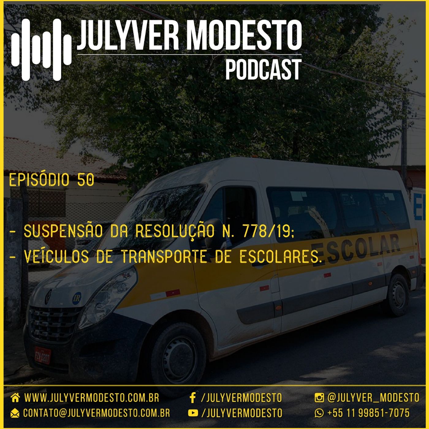 Trânsito, por Julyver Modesto