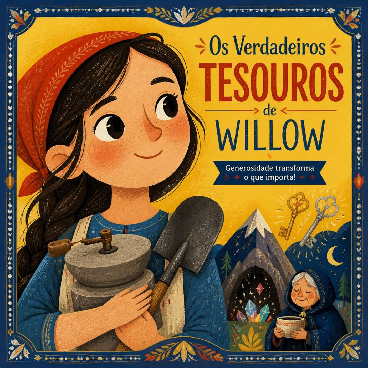 Willow e o Segredo da Montanha do Tesouro ｜ Conto popular da China