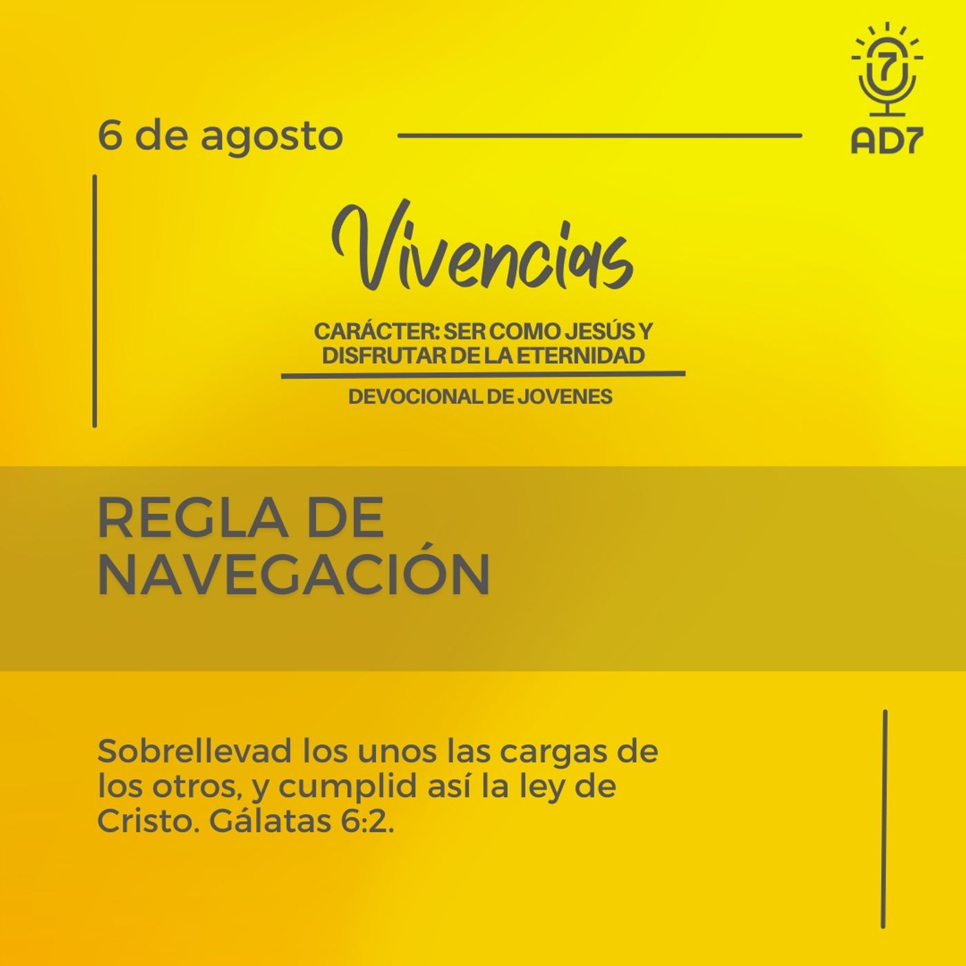 AD7 Devocional - Diferente / Inverso