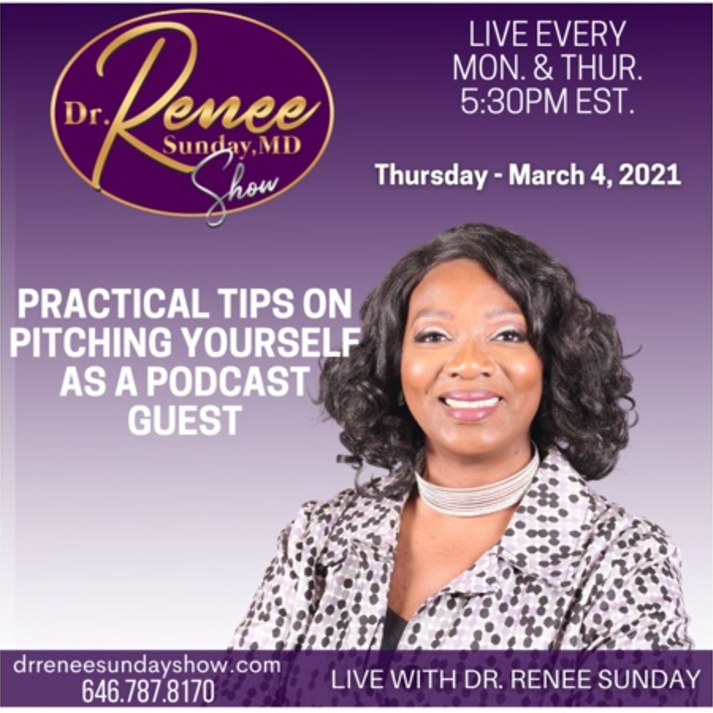 Dr. Renee Sunday\'s show