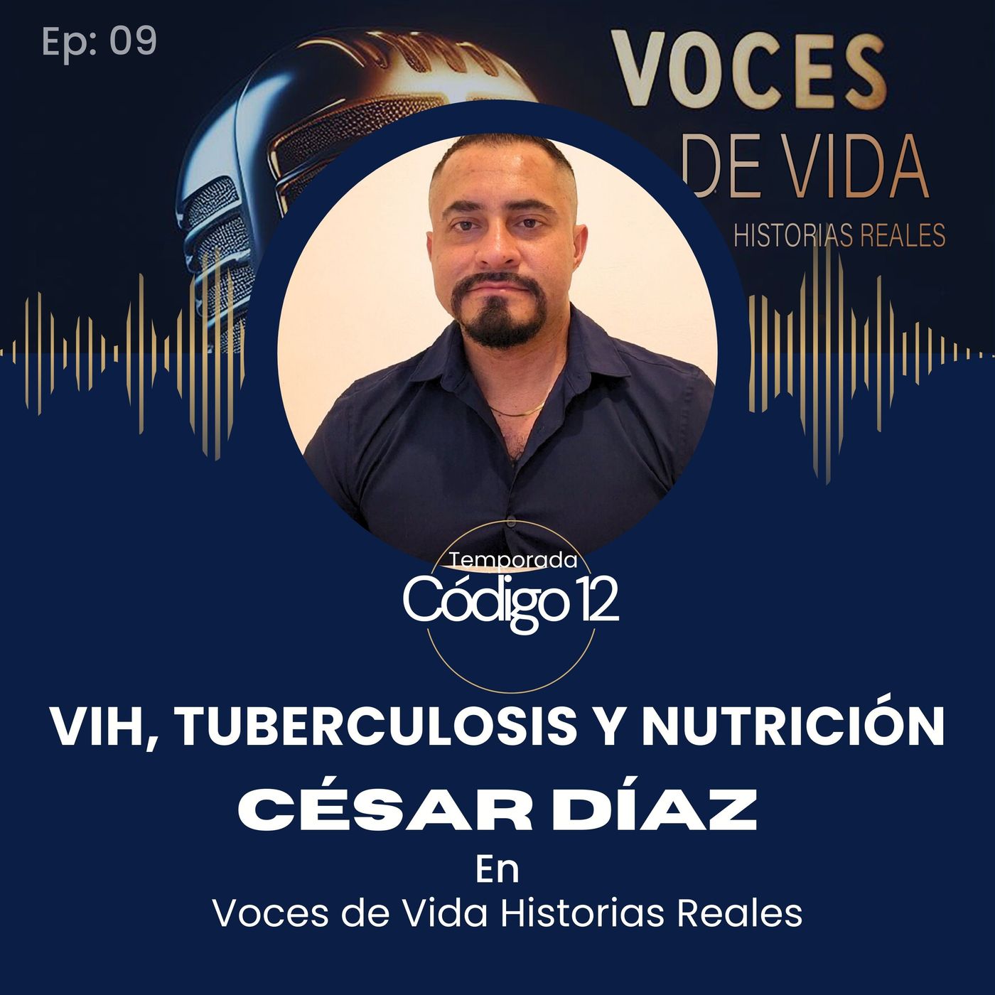 VIH, Tuberculosis y Nutrición. César Díaz en Voces de Vida Historias Reales episode artwork