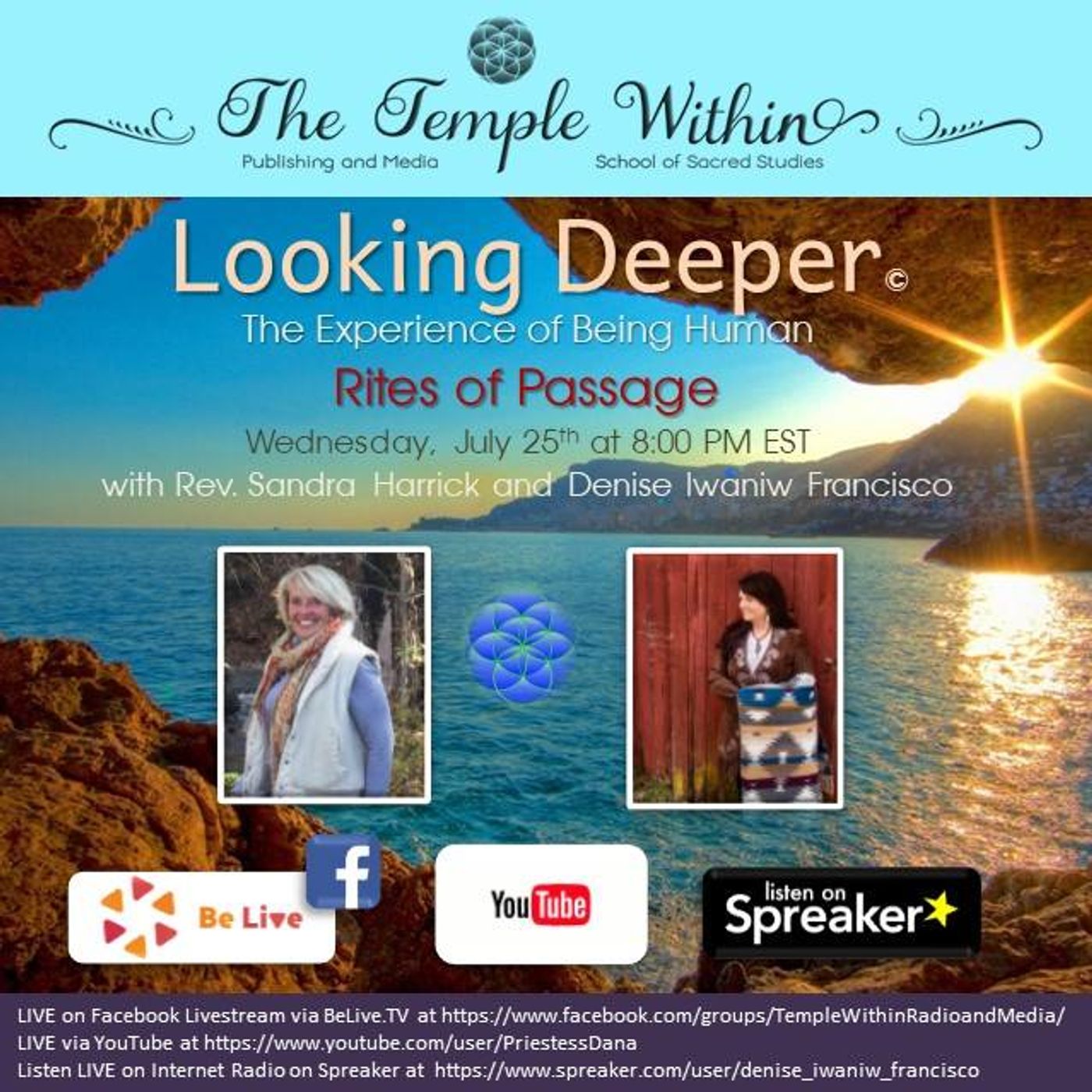 Dana and Sandy on Looking Deeper