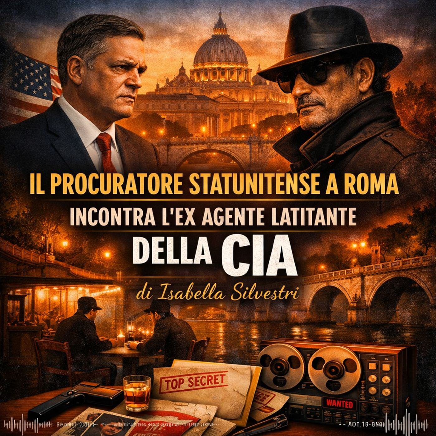 34° episodio -Il procuratore statunitense a Roma incontra l’ex agente latitante della CIA. episode artwork