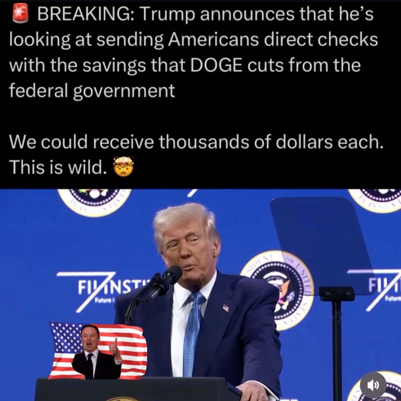 Trump & Elon ( BUST open the Social Security Bank)!?!