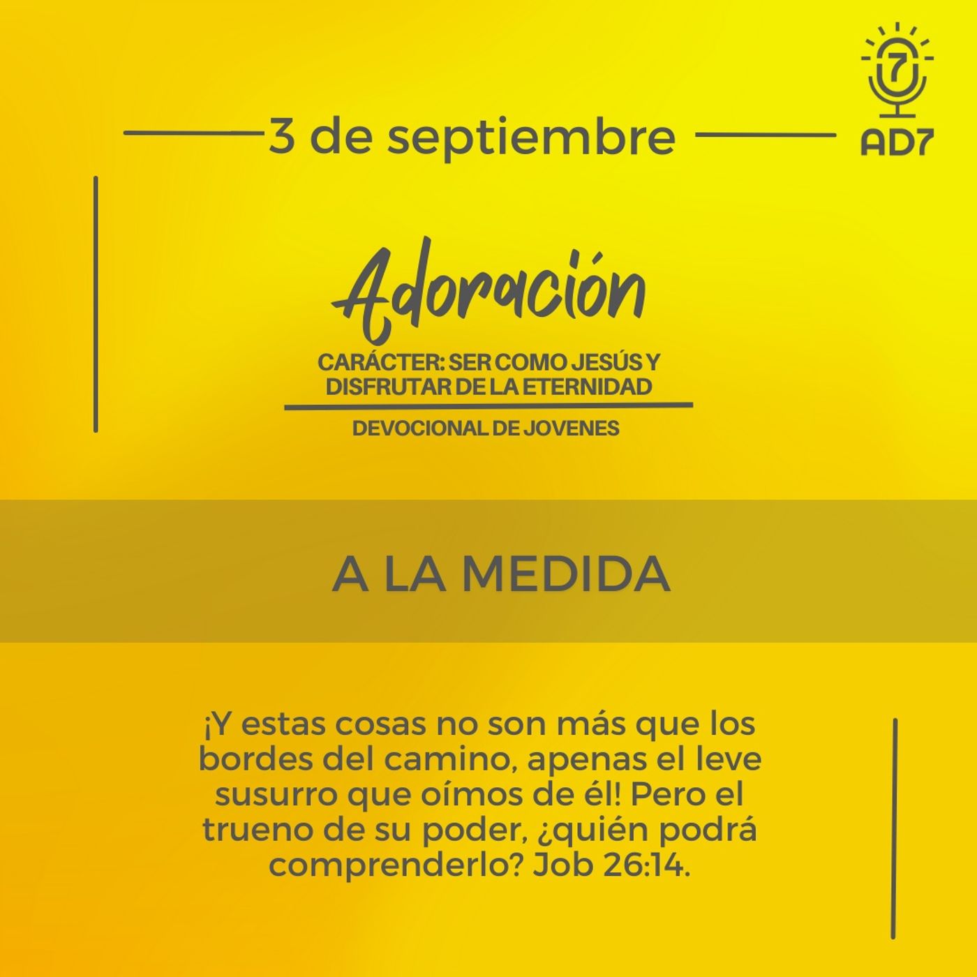 AD7 Devocional - Diferente / Inverso