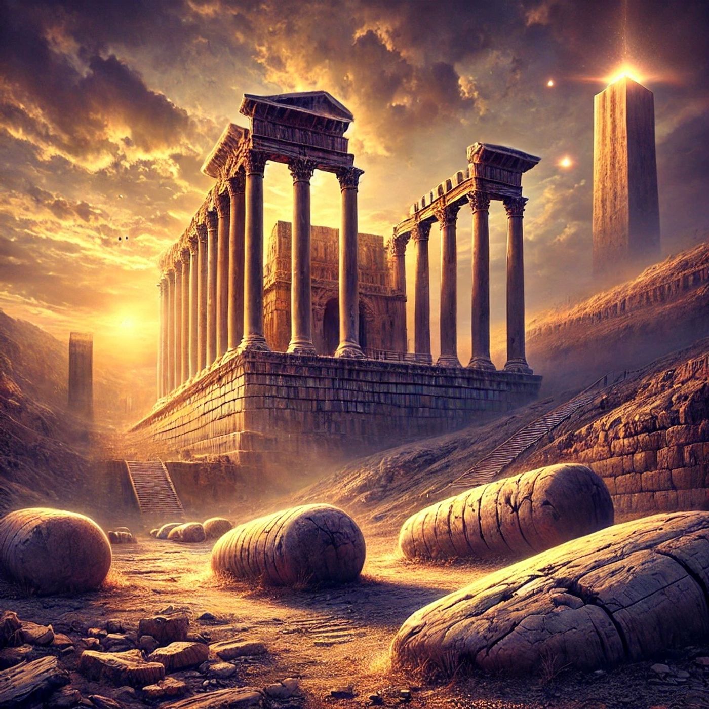 Baalbek Mystery: Were Massive Stone Blocks Built and Lifted By Anunnaki? - The Shadow Frequency episode artwork