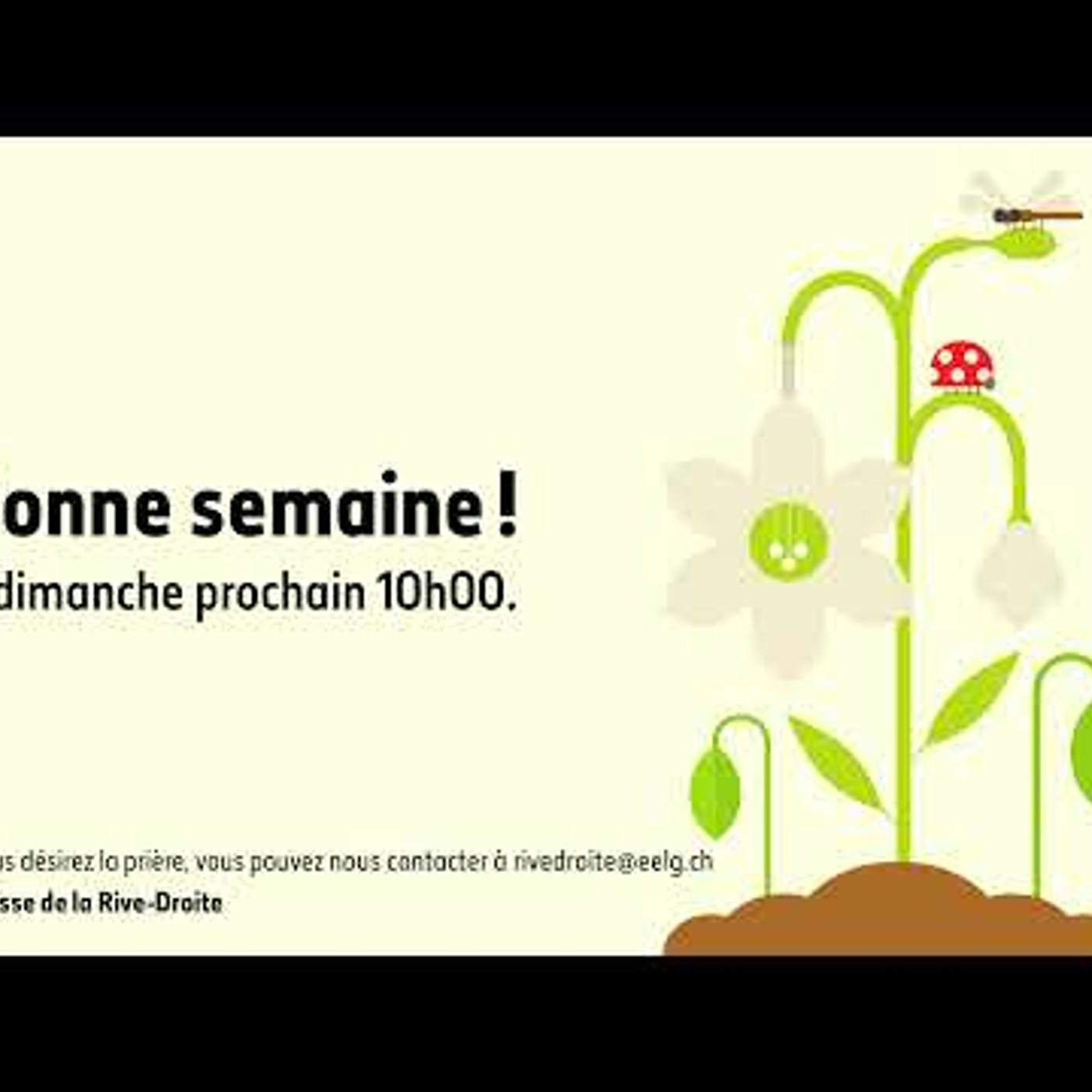 EEL Genève - Culte Rive-Droite du 16 avril 2023