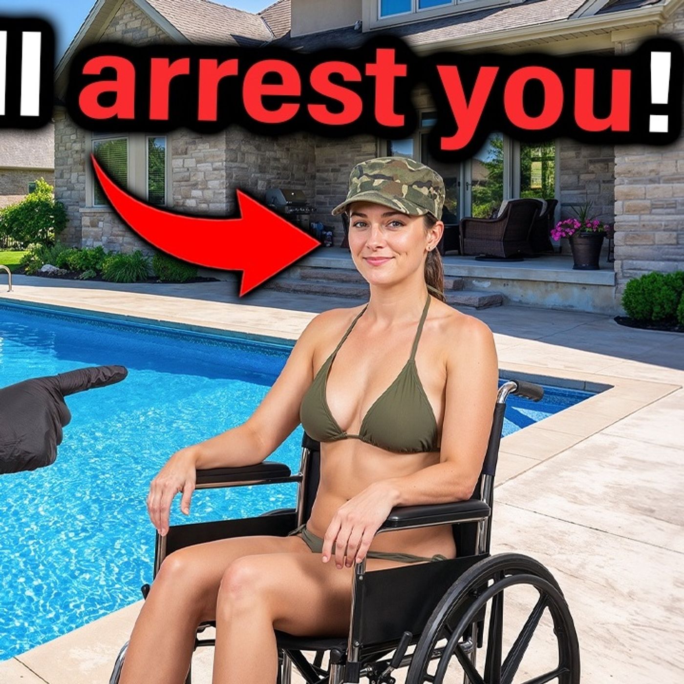 Ableist HOA Karen Calls 911 Cuz I'm a Disabled Veteran & Wearing A Bikini At MY Pool! episode artwork