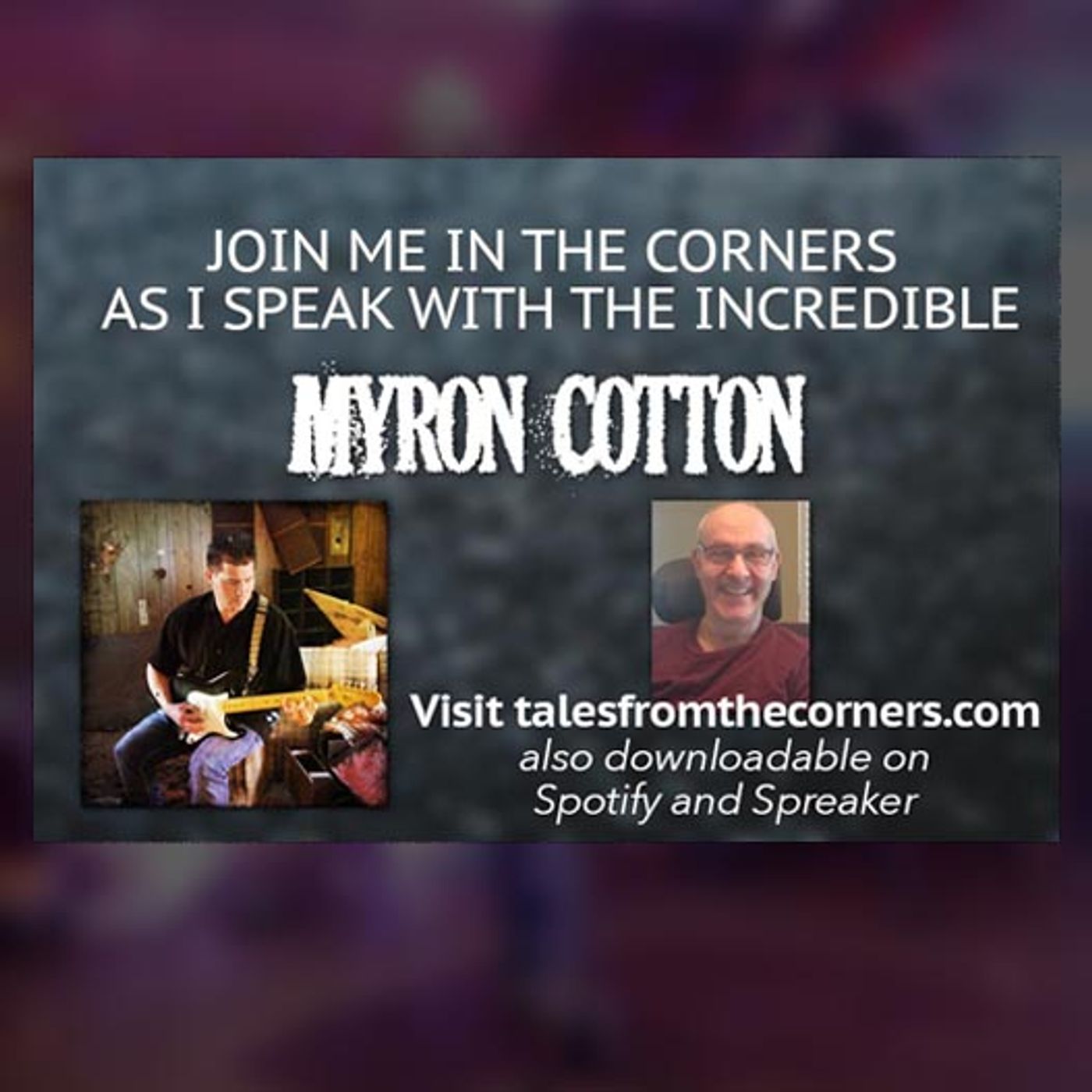 Myron Cotton - Singer/Songwriter/Musician