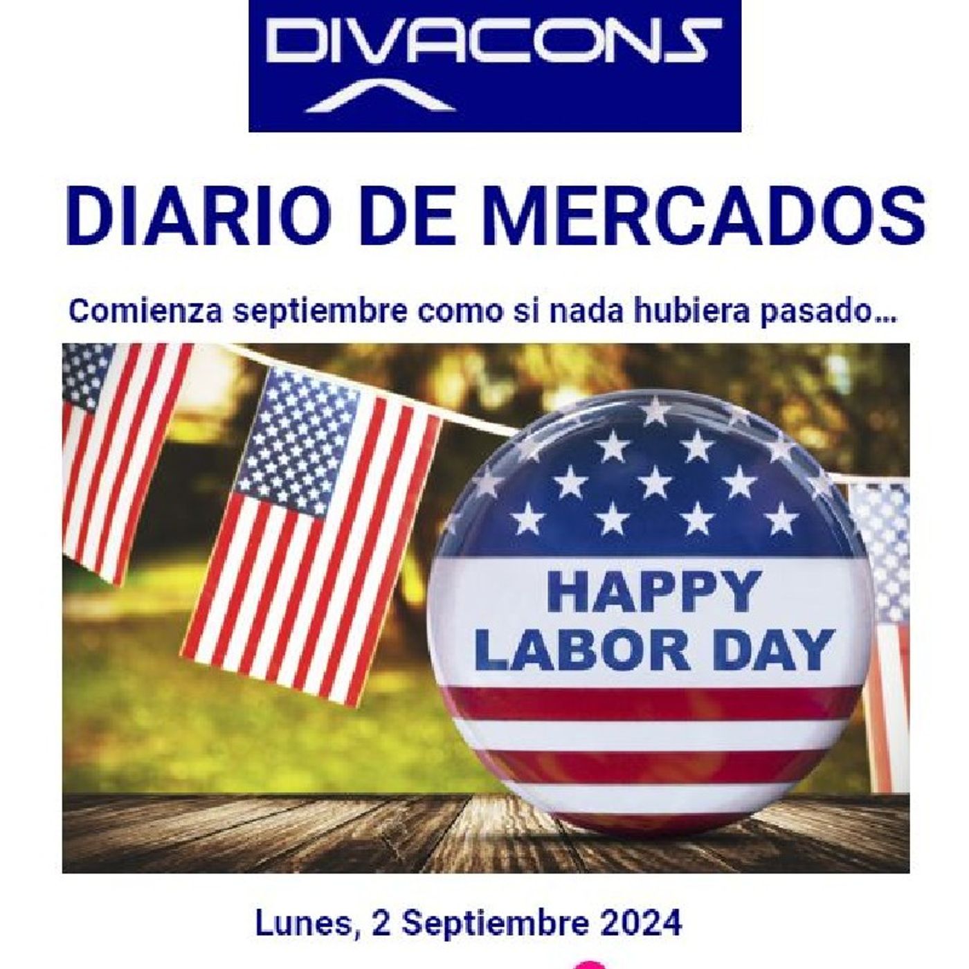 PODCAST en abierto DIARIO DE MERCADOS Lunes 2 Sept 2024 episode artwork