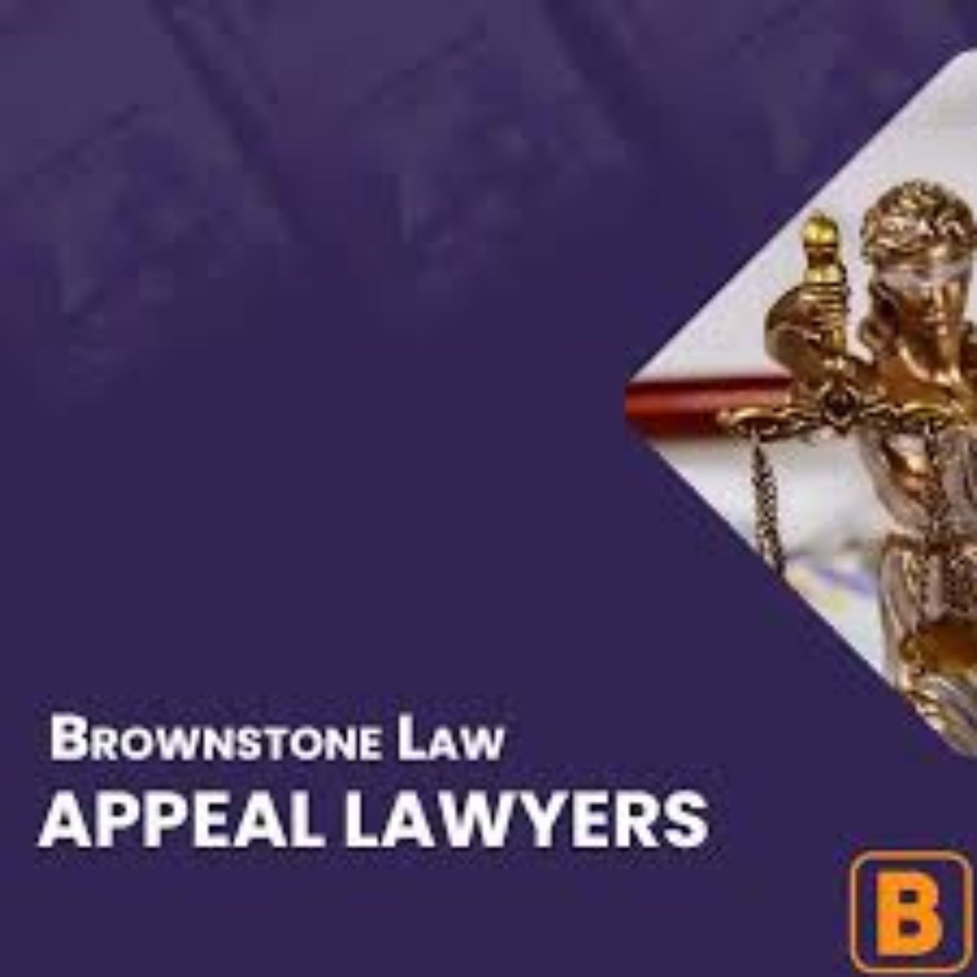 My review about Brownstone law firm podcast artwork