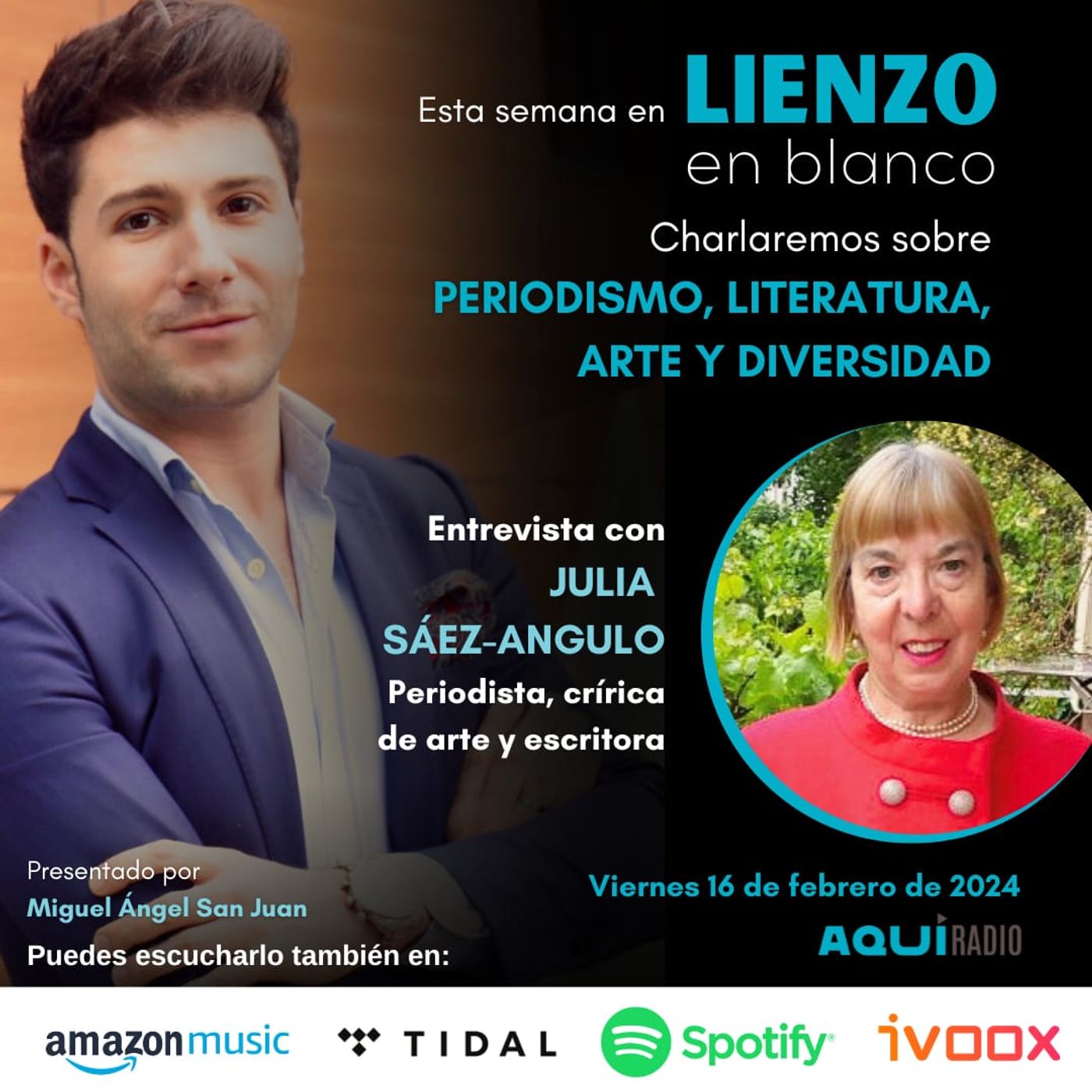 Periodismo, literatura, arte y diversidad / Entrevista con Julia Sáez-Angulo episode artwork