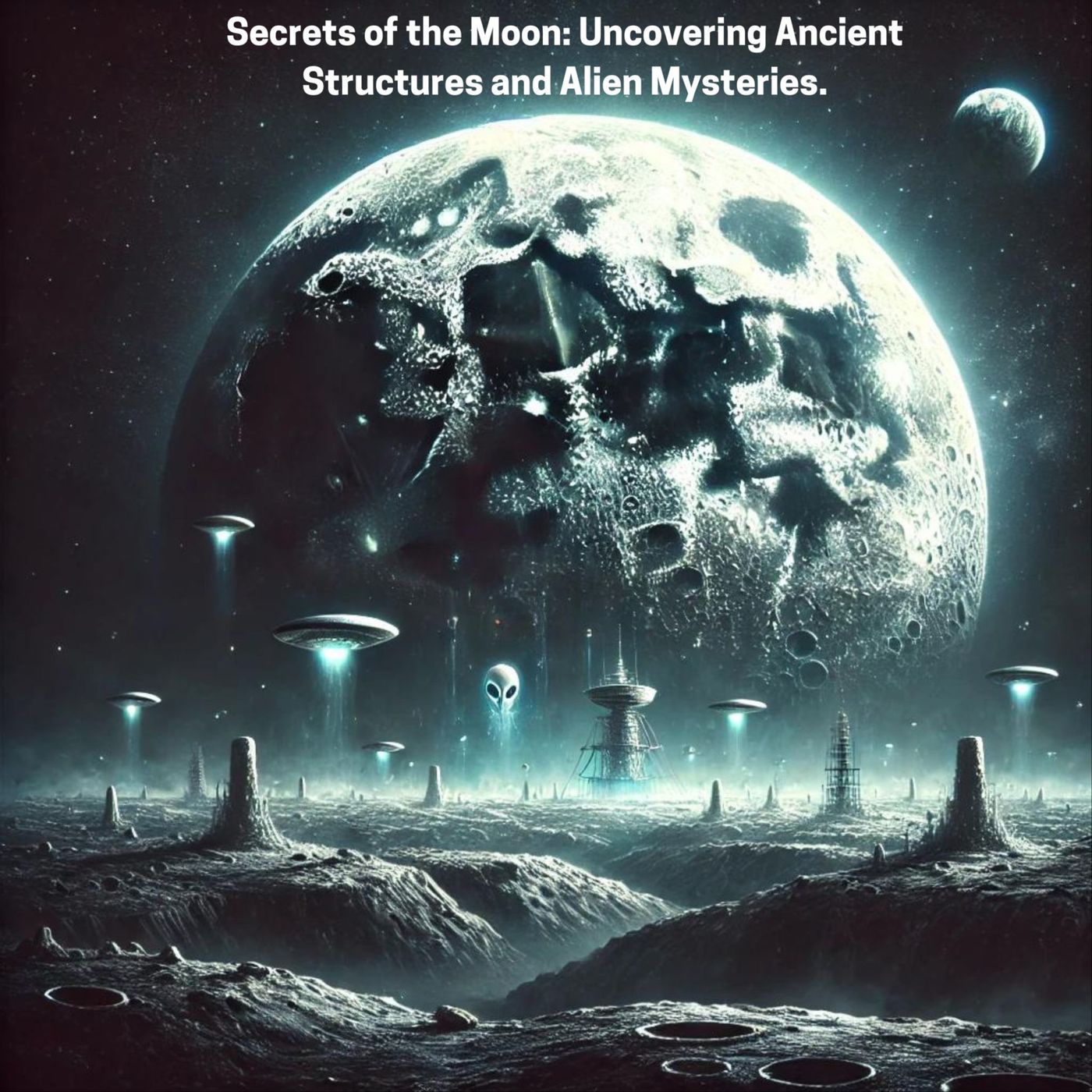 Secrets of the Moon: Uncovering Ancient Structures and Alien Mysteries.