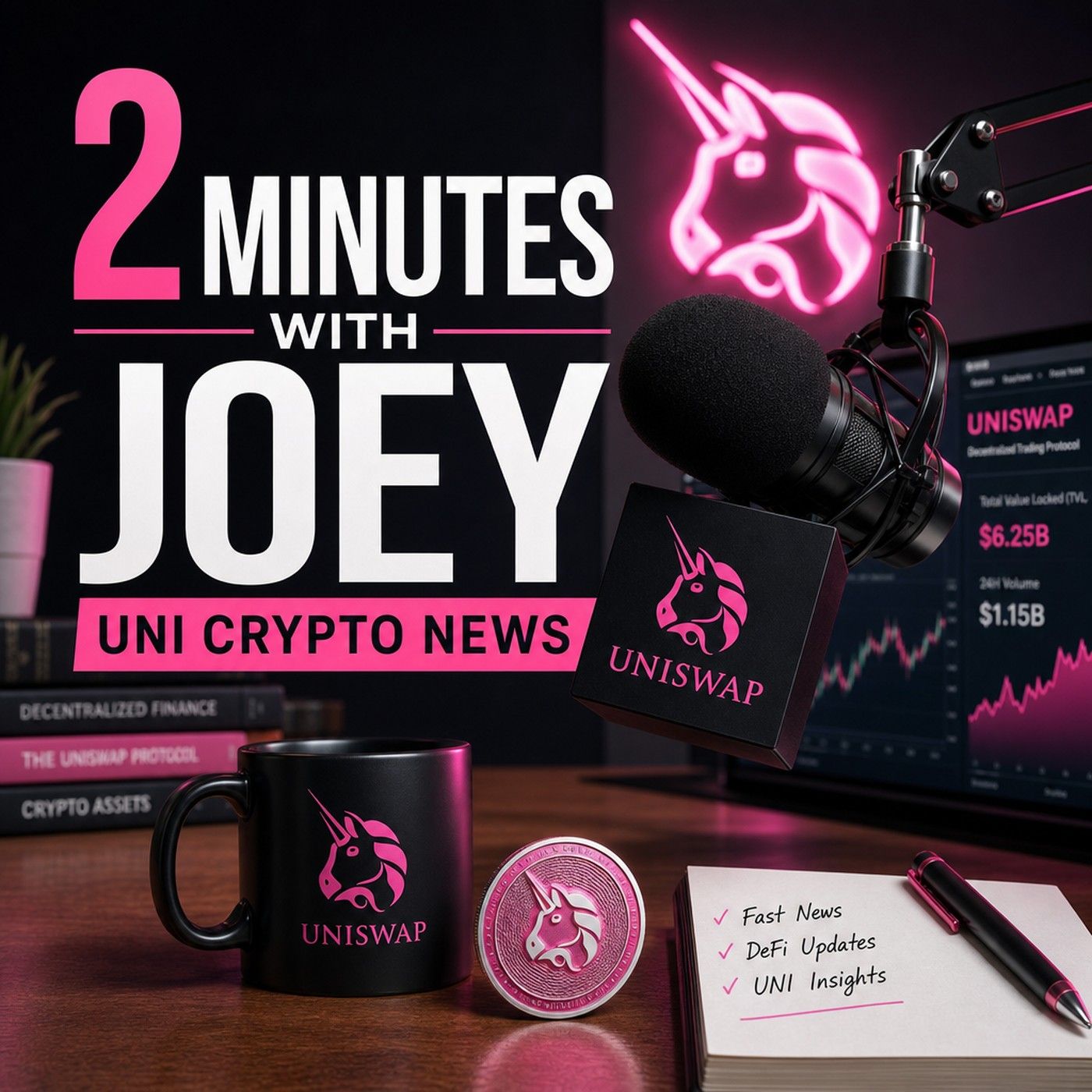 2 Minutes with Joey - UNI Crypto News