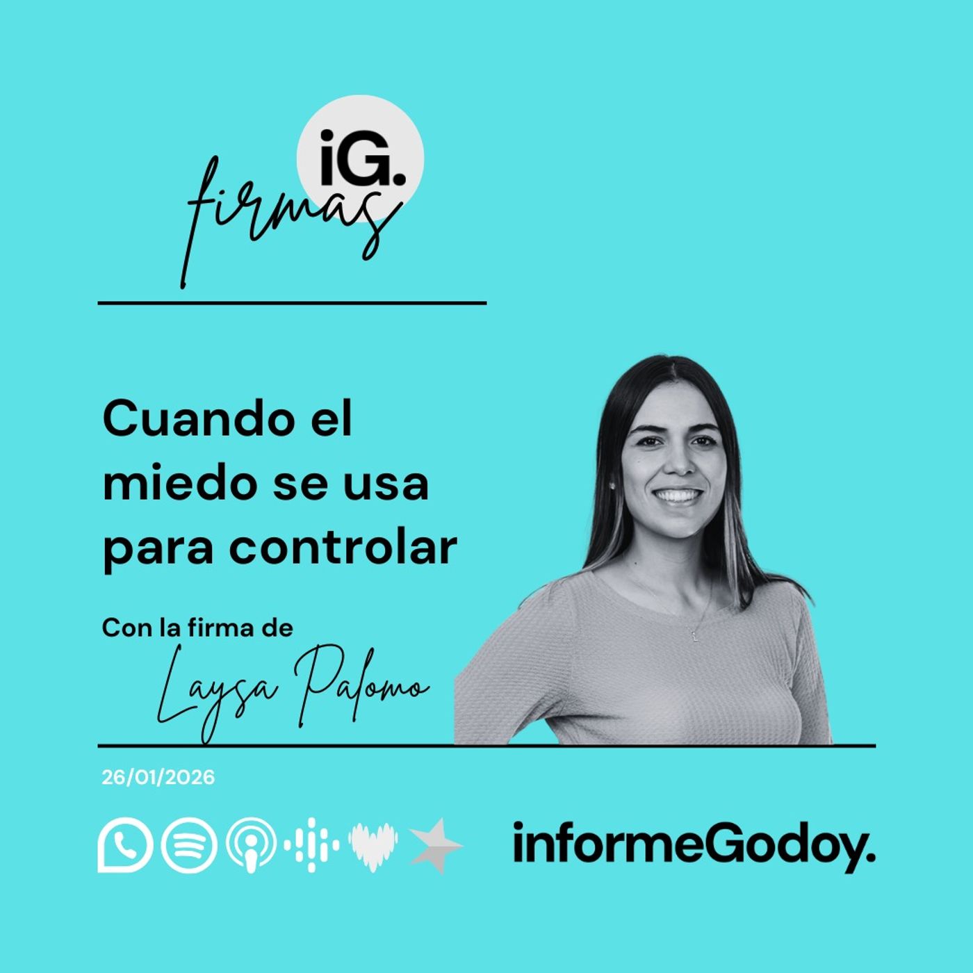 Cuando el miedo se usa para controlar | Laysa Palomo episode artwork