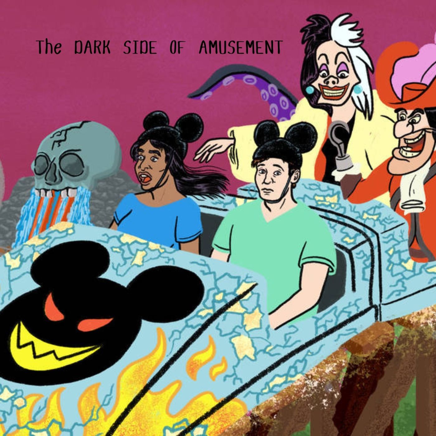 Episode 207- The Dark Side of Amusement episode artwork