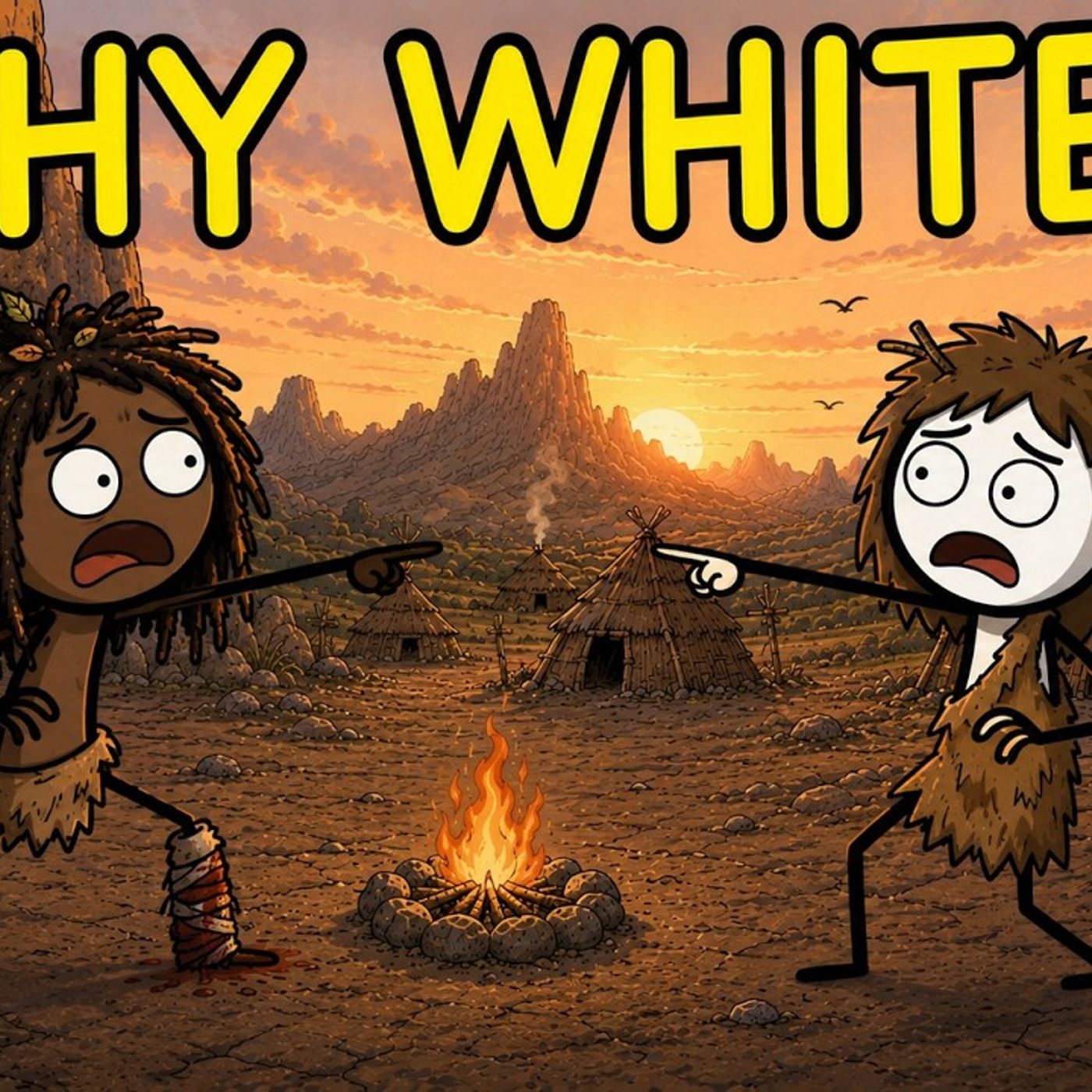 Why Ancient Humans Went From Black to White_ episode artwork
