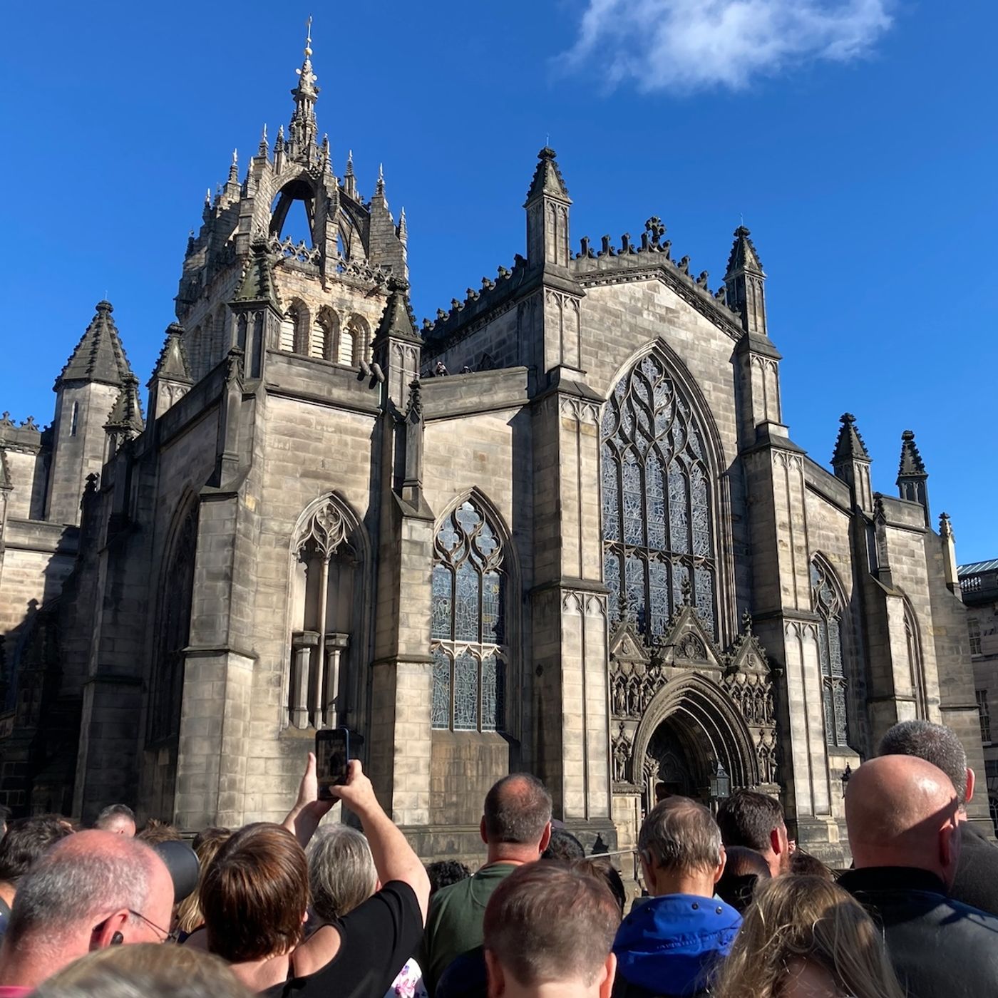 At St Giles' Cathedral in Edinburgh