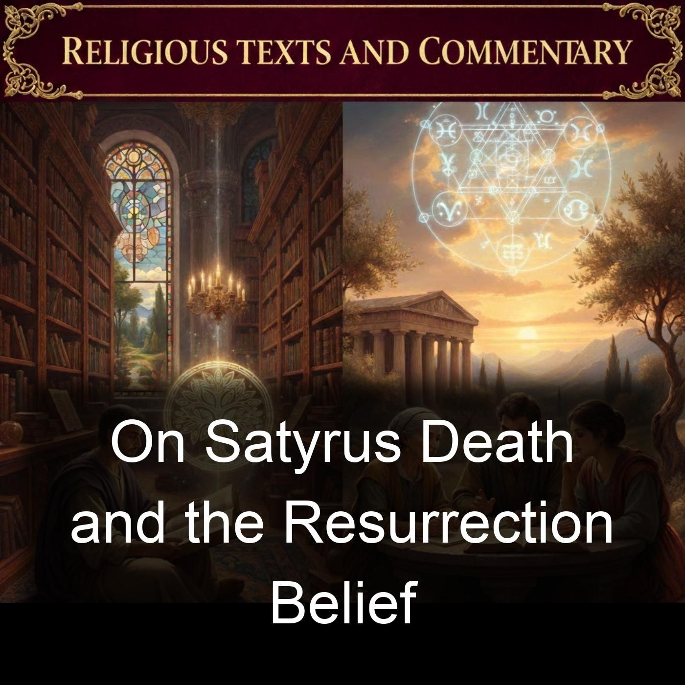 On Satyrus Death and the Resurrection Belief cover art