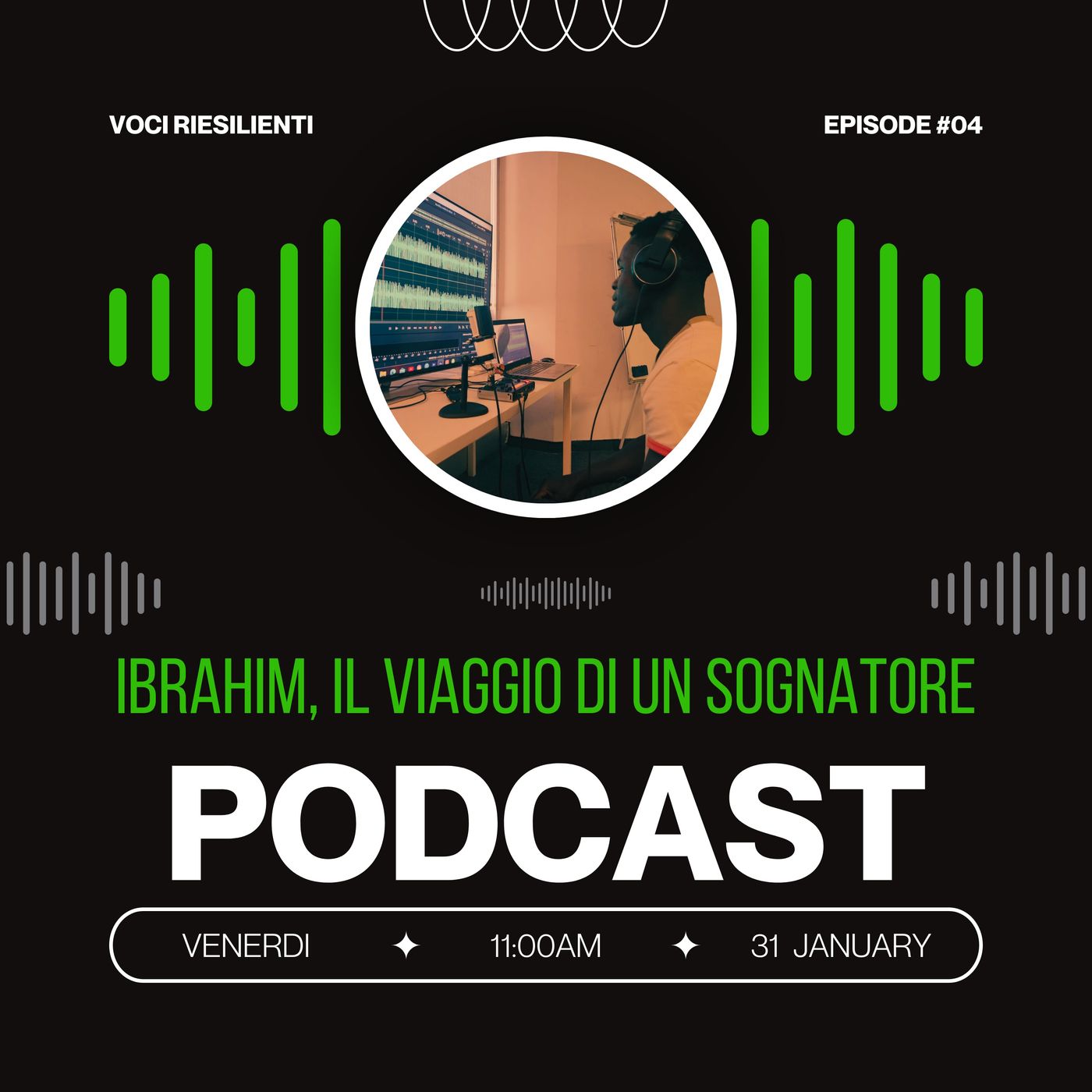 Ep.4 - Voci Resilienti: "Ibrahim, il Viaggio di un Sognatore" episode artwork