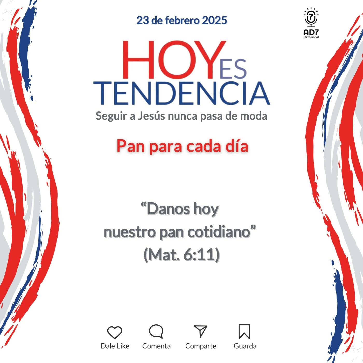 Pan para cada día ~ Devocional de Jóvenes ~ 23 de febrero 2025 episode artwork