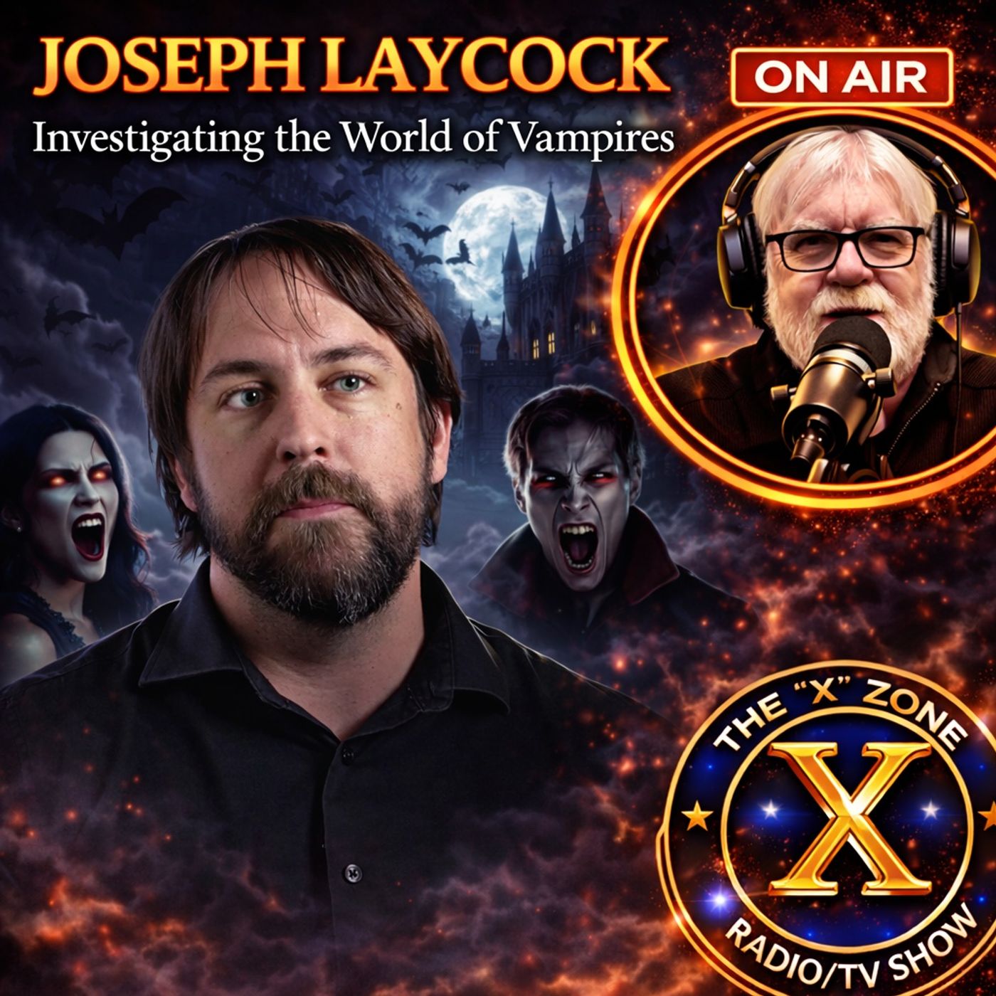 Rob McConnell Interviews - JOSEPH LAYCOCK - Investigating the World of Vampires