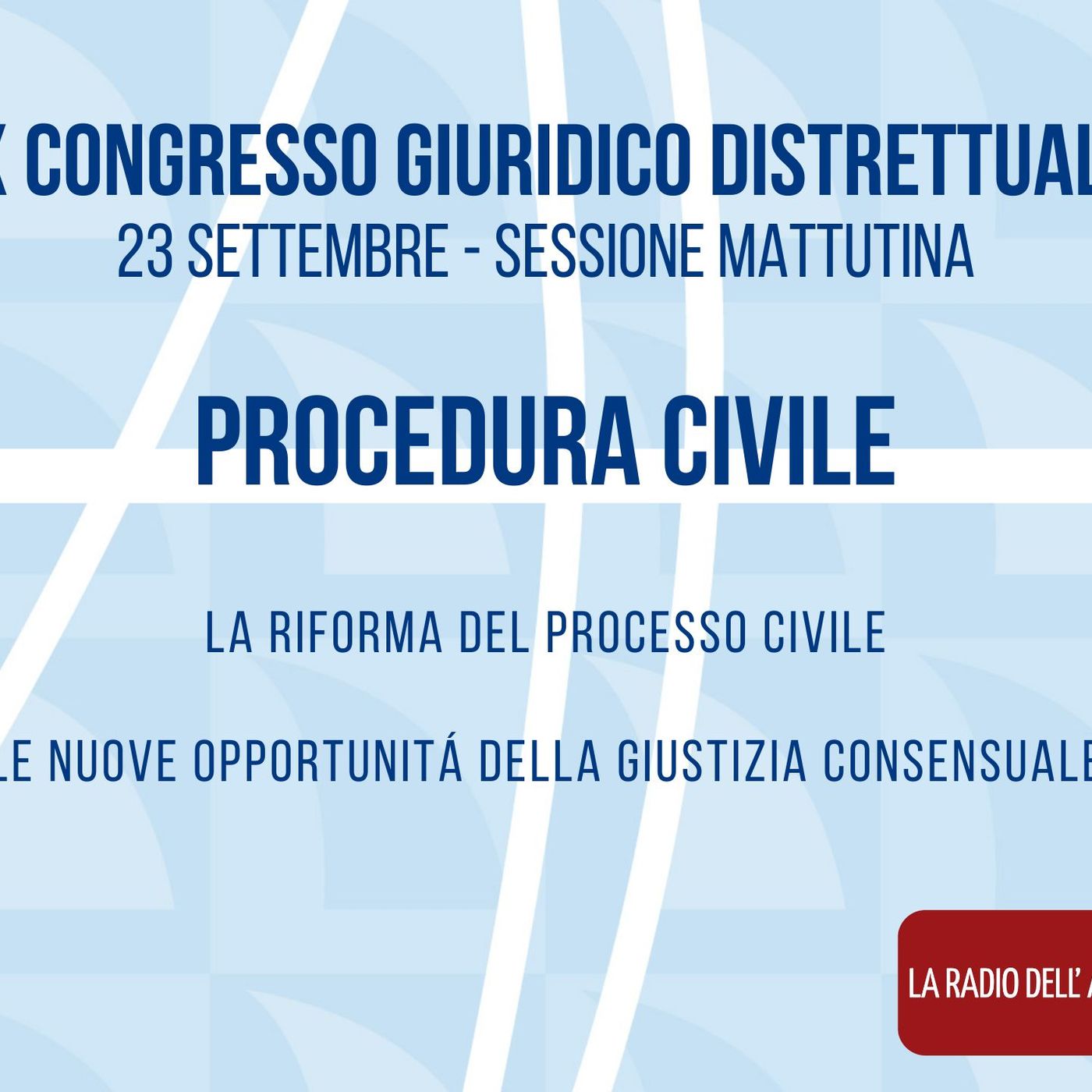 IX CONGRESSO GIURIDICO DISTRETTUALE