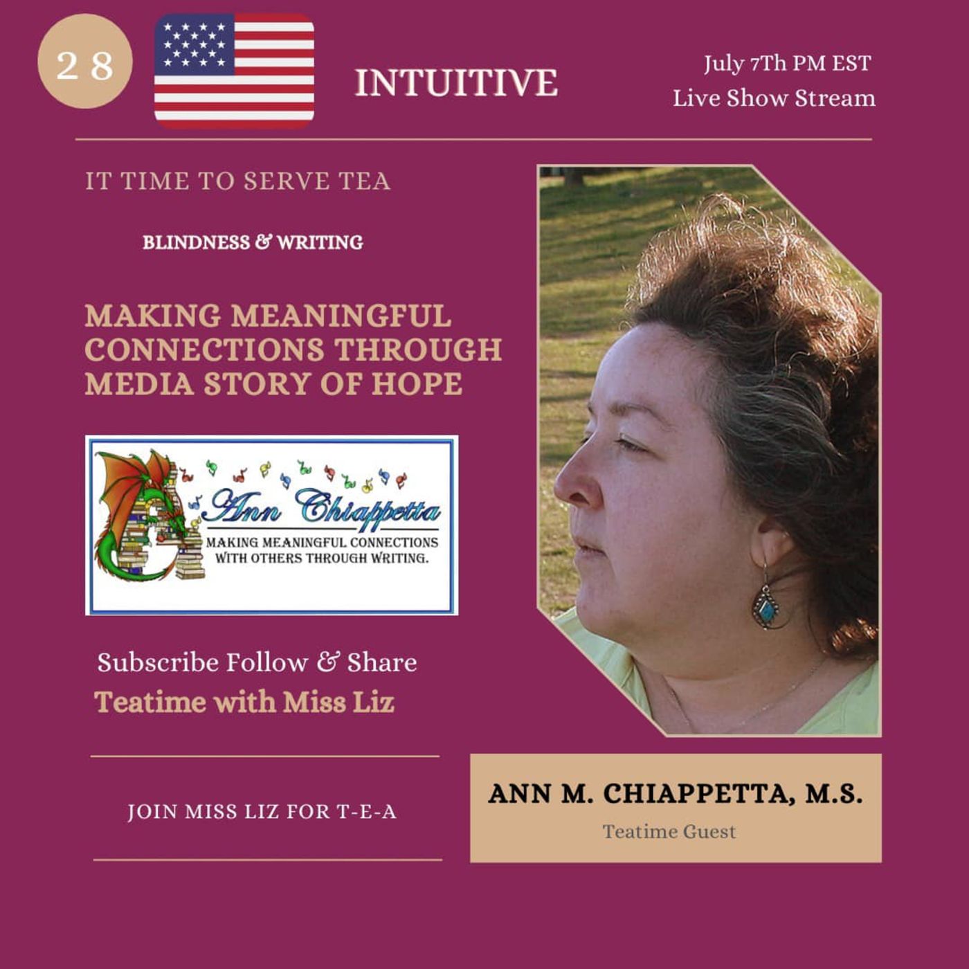Teatime with Miss Liz