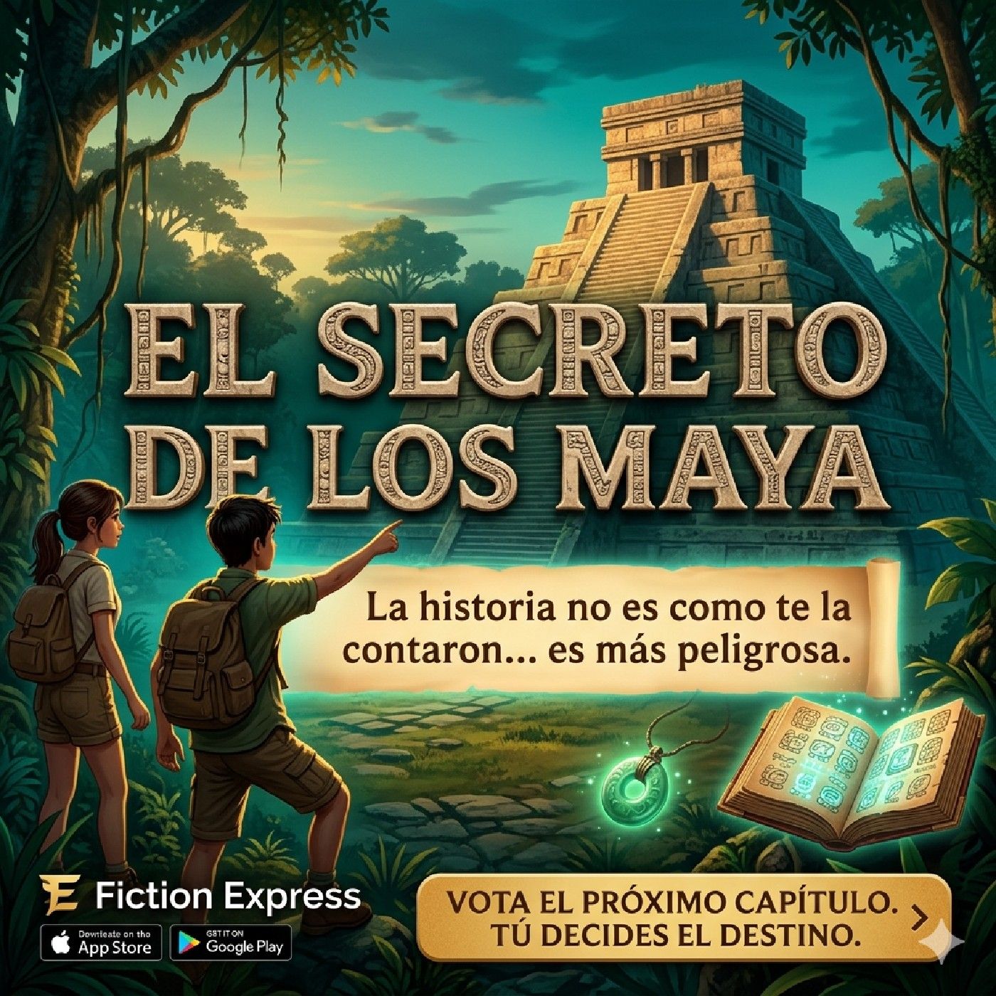 "El Secreto de los Mayas".