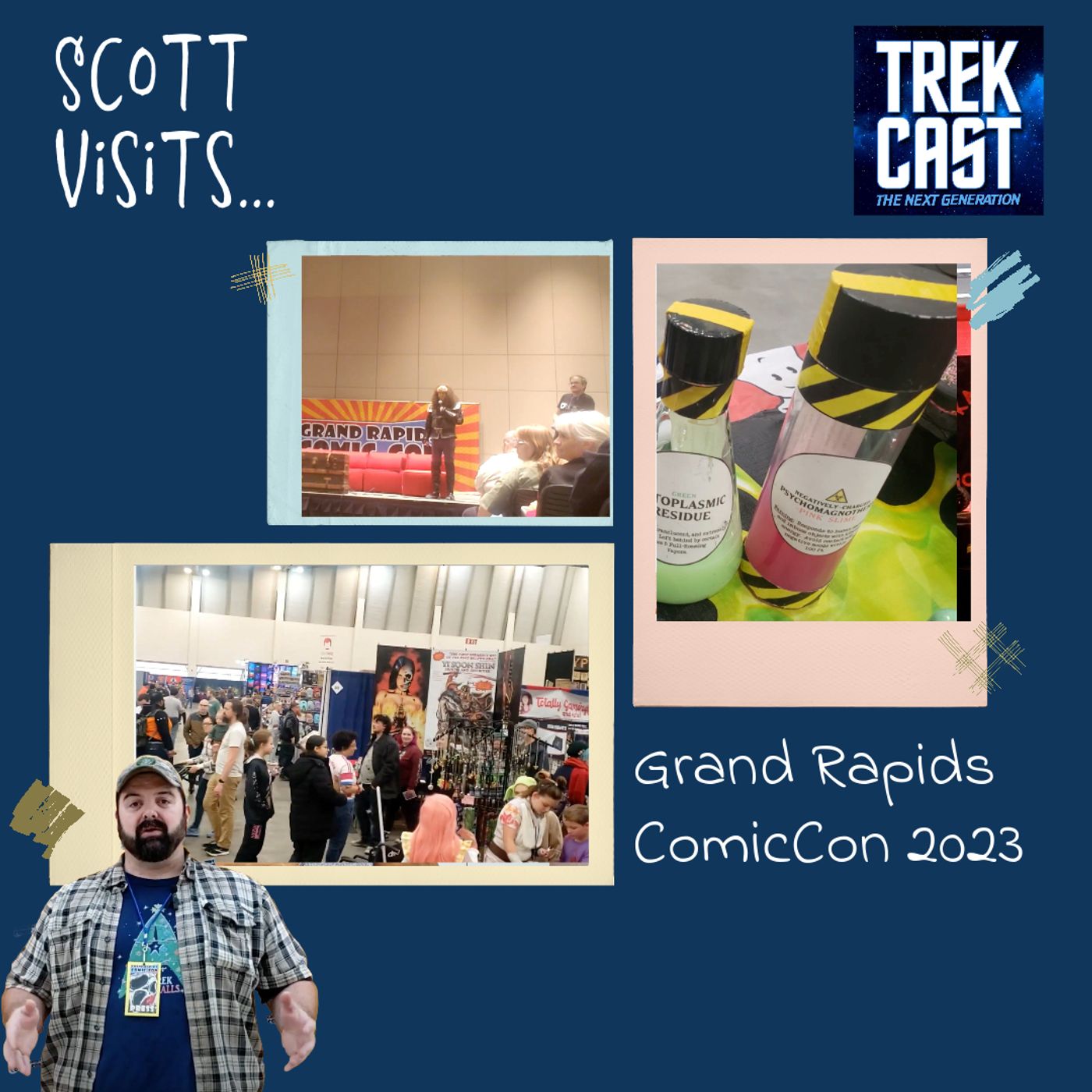 Trekcast Supplemental: Scott visits...Grand Rapids ComicCon 2023