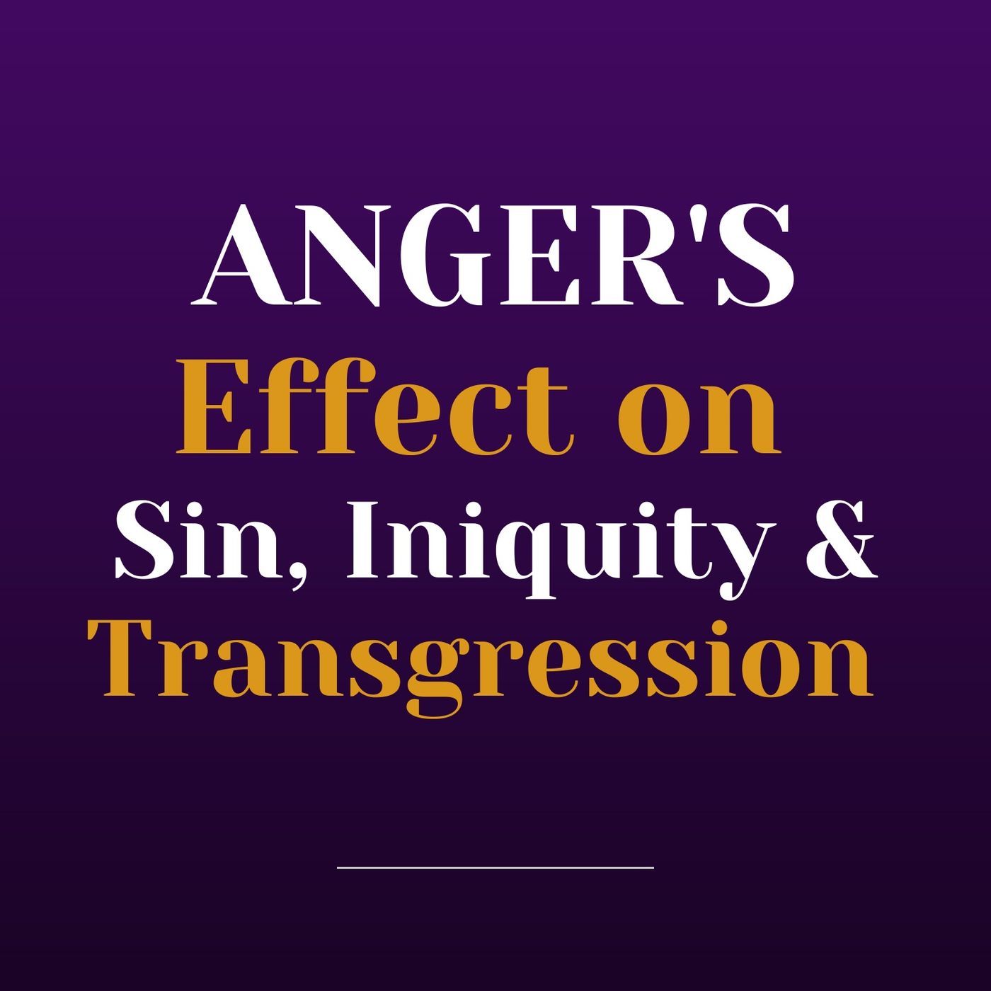 Anger's effect on S.I.T. episode artwork