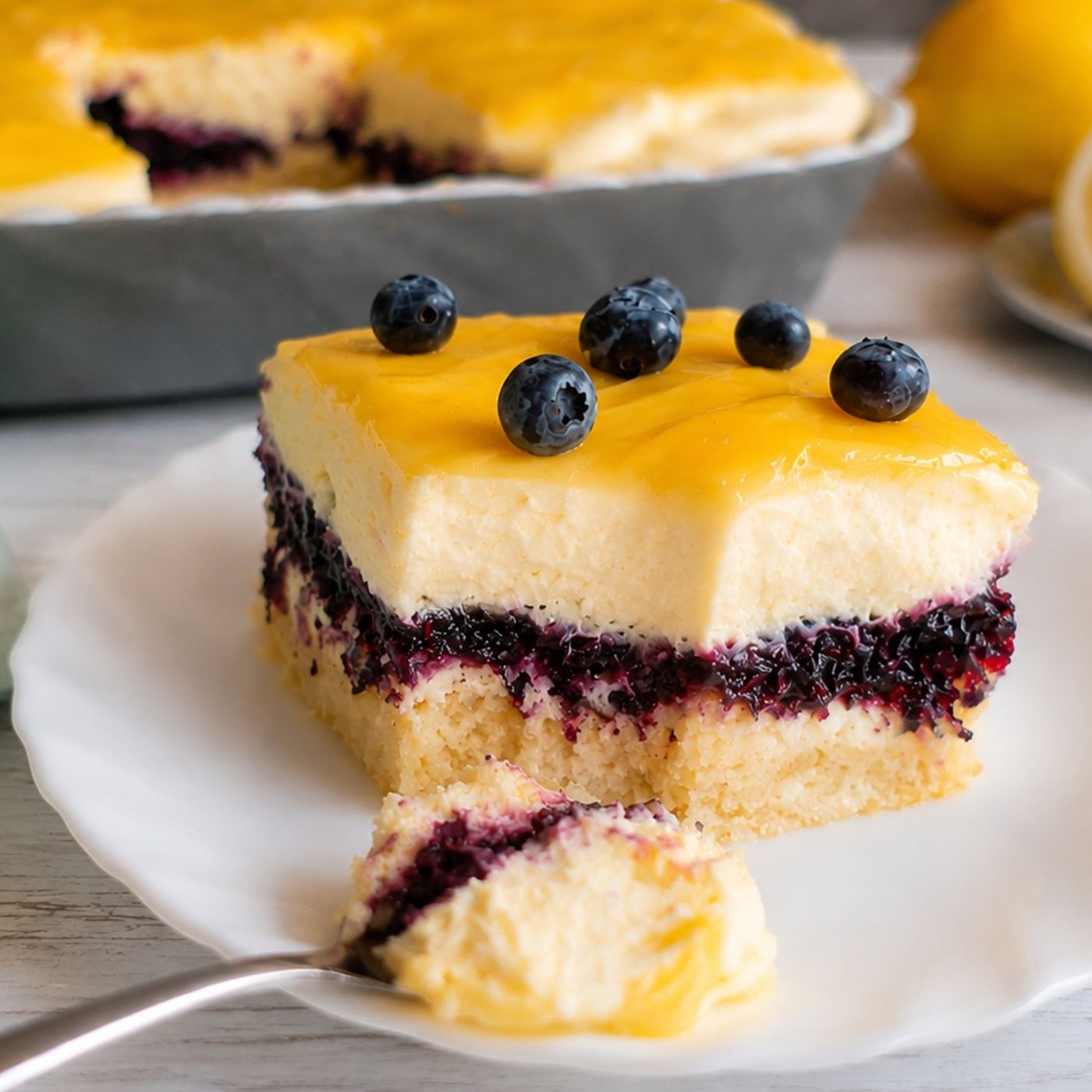TIRAMISU AL LIMONE E MIRTILLI blueberry lemon tiramisù episode artwork