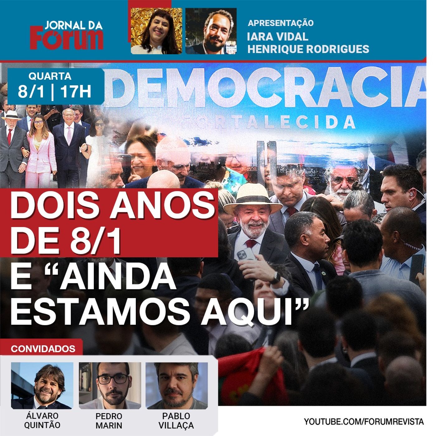 Lula comanda cerimônia para celebrar resiliência da democracia brasileira episode artwork