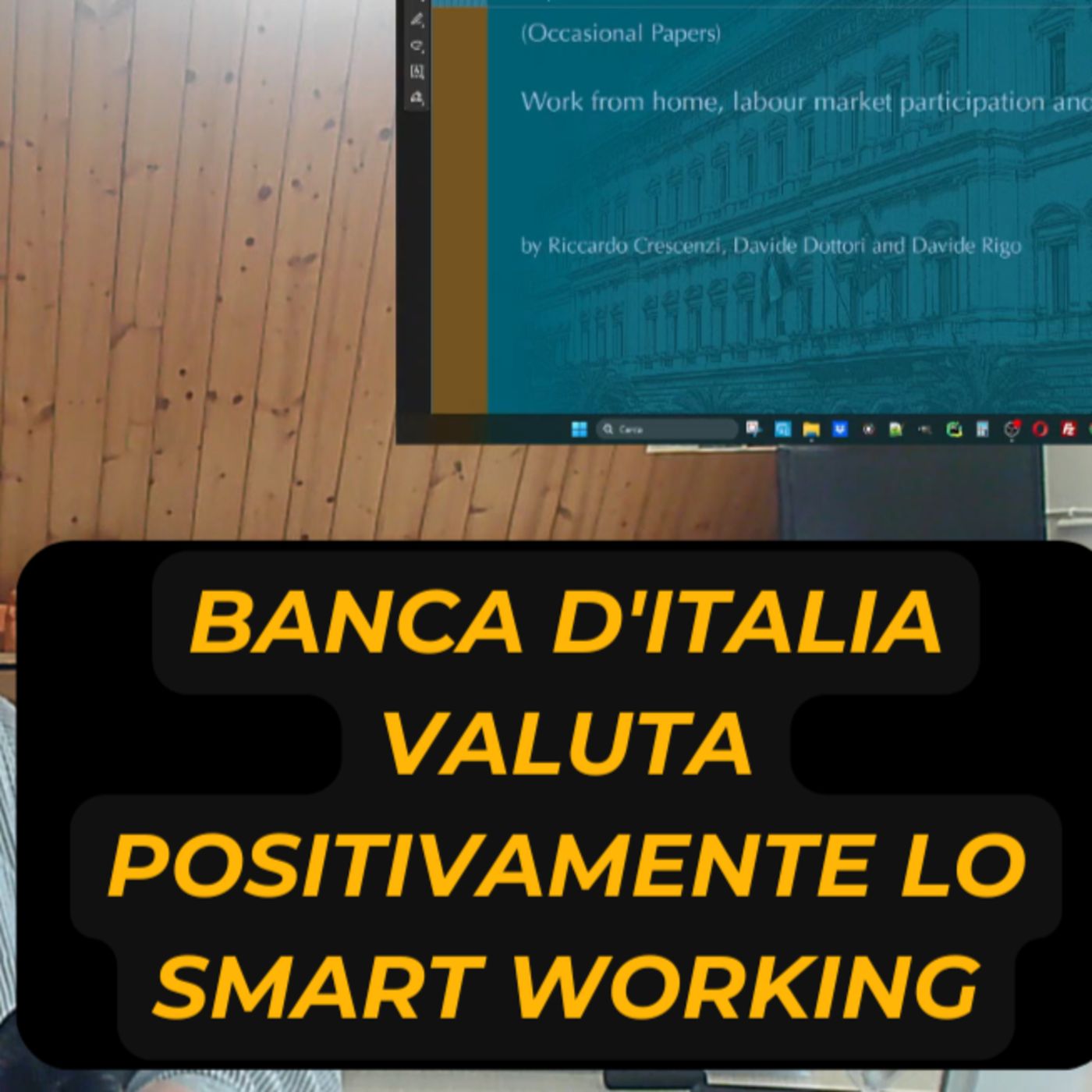 Banca d'italia valuta positivamente lo smart working episode artwork