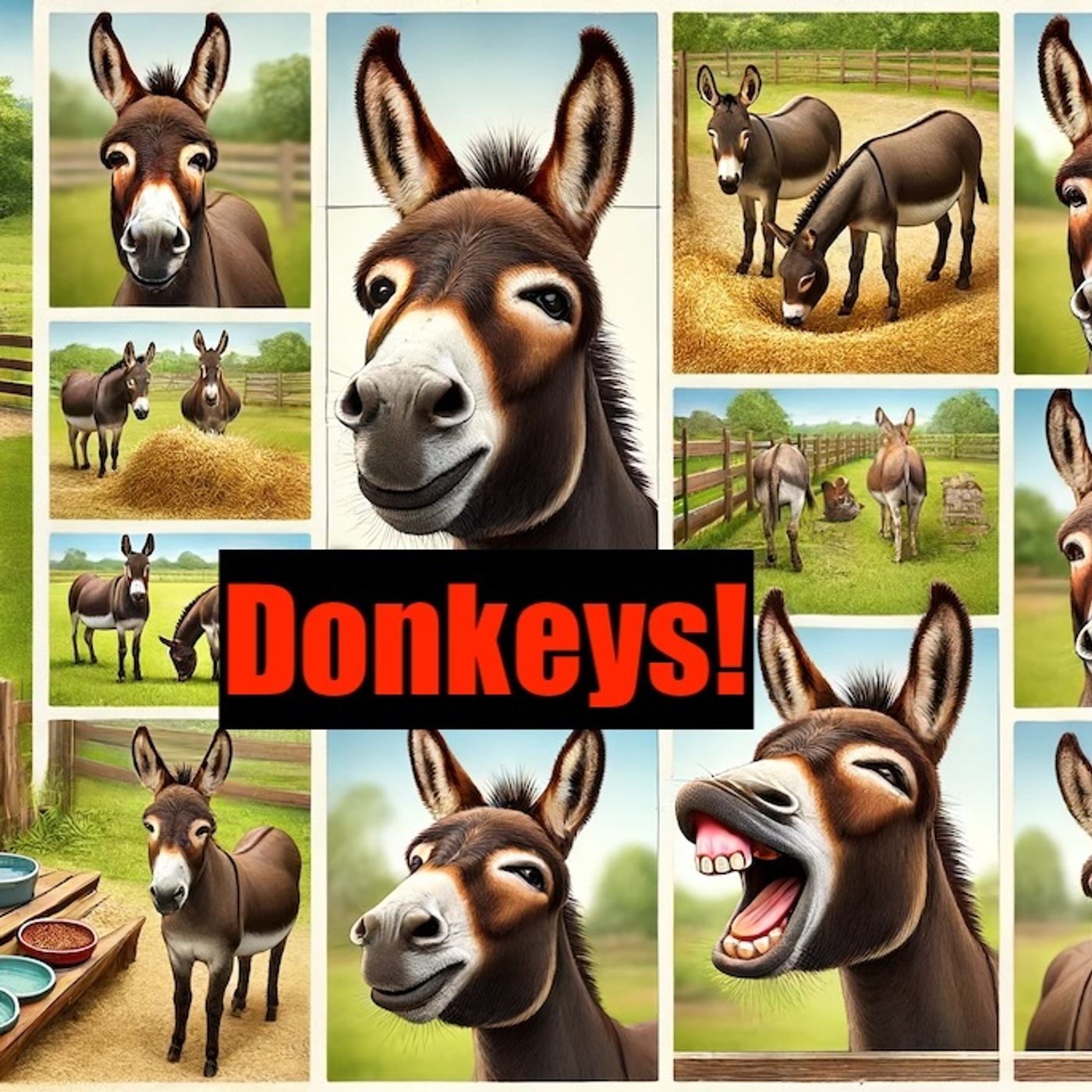 Donkeys!- From Stubborn to Lovable: A Guide to Your Endearing Equine Friends