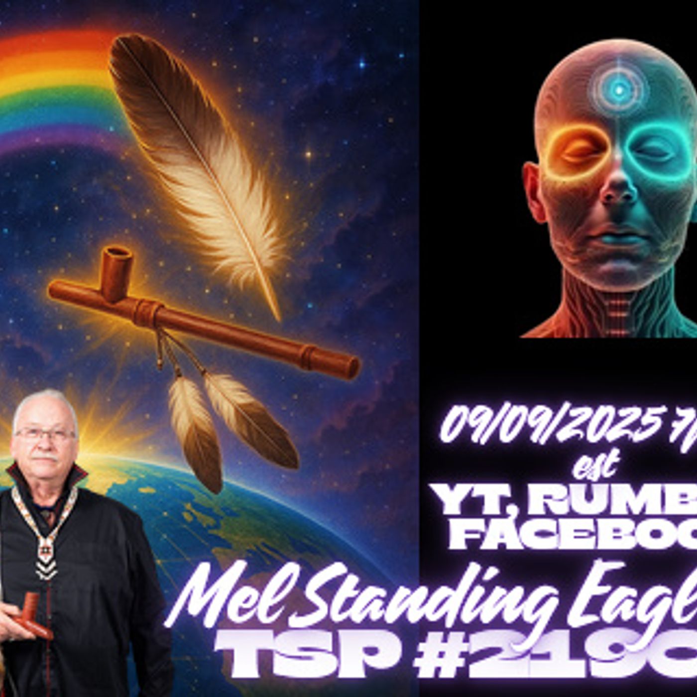 TSP #2190 – Chief Mel Standing Eagle: Rainbow Warriors, Prophecy & Restoring Balance to Earth