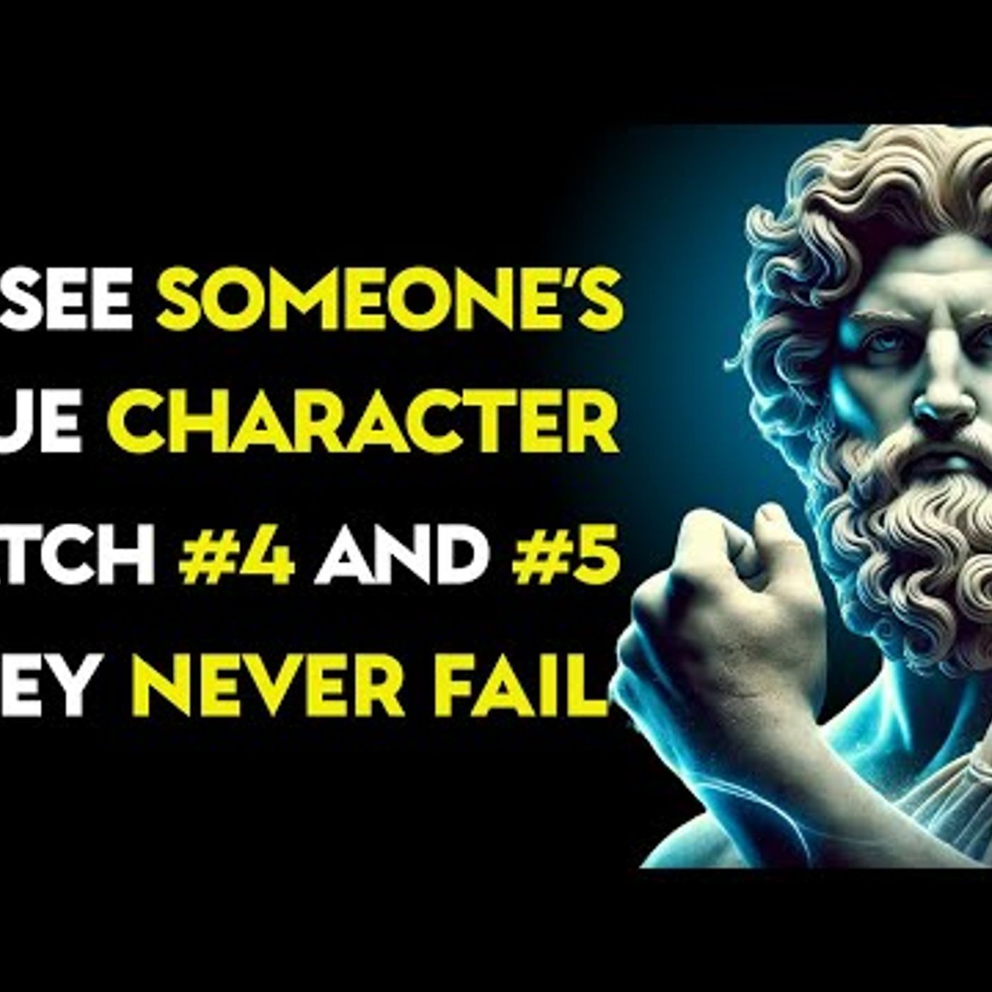 ATTENTION_ How To See Someone's TRUE CHARACTER, Especially to #4 and #5 _ Stoic Philosophy episode artwork