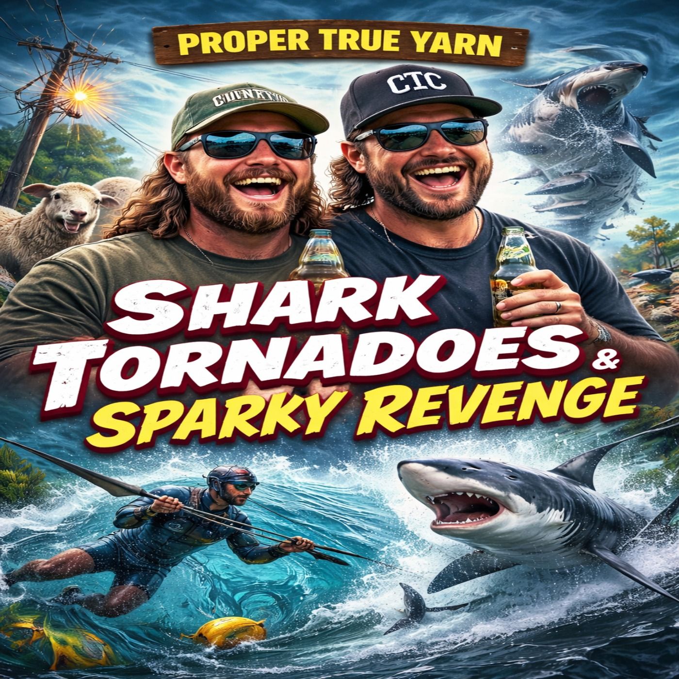 Silly Saturday #6: Shark Tornadoes & Sparky Revenge